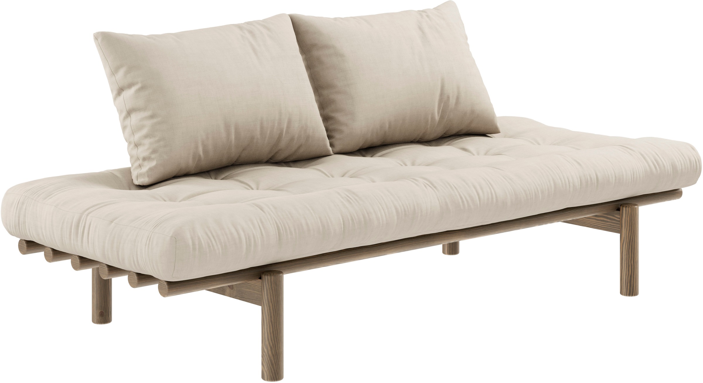 Karup Design Daybett »Pace«, (Set, 2 tlg.), aus massiven Kiefernholz, inkl. Futonmatratze