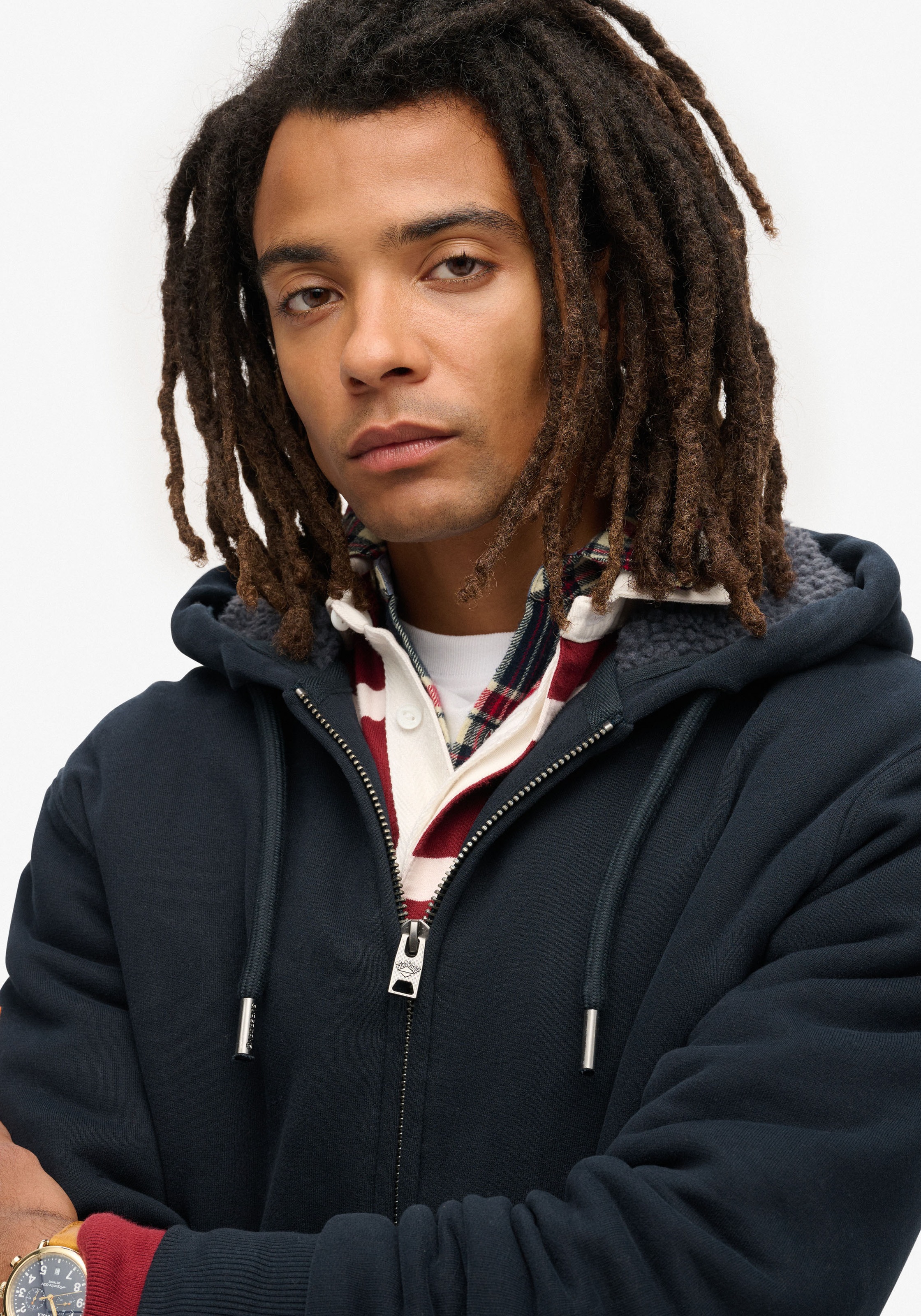 Superdry "Borg Lined Ziphood" günstig online kaufen