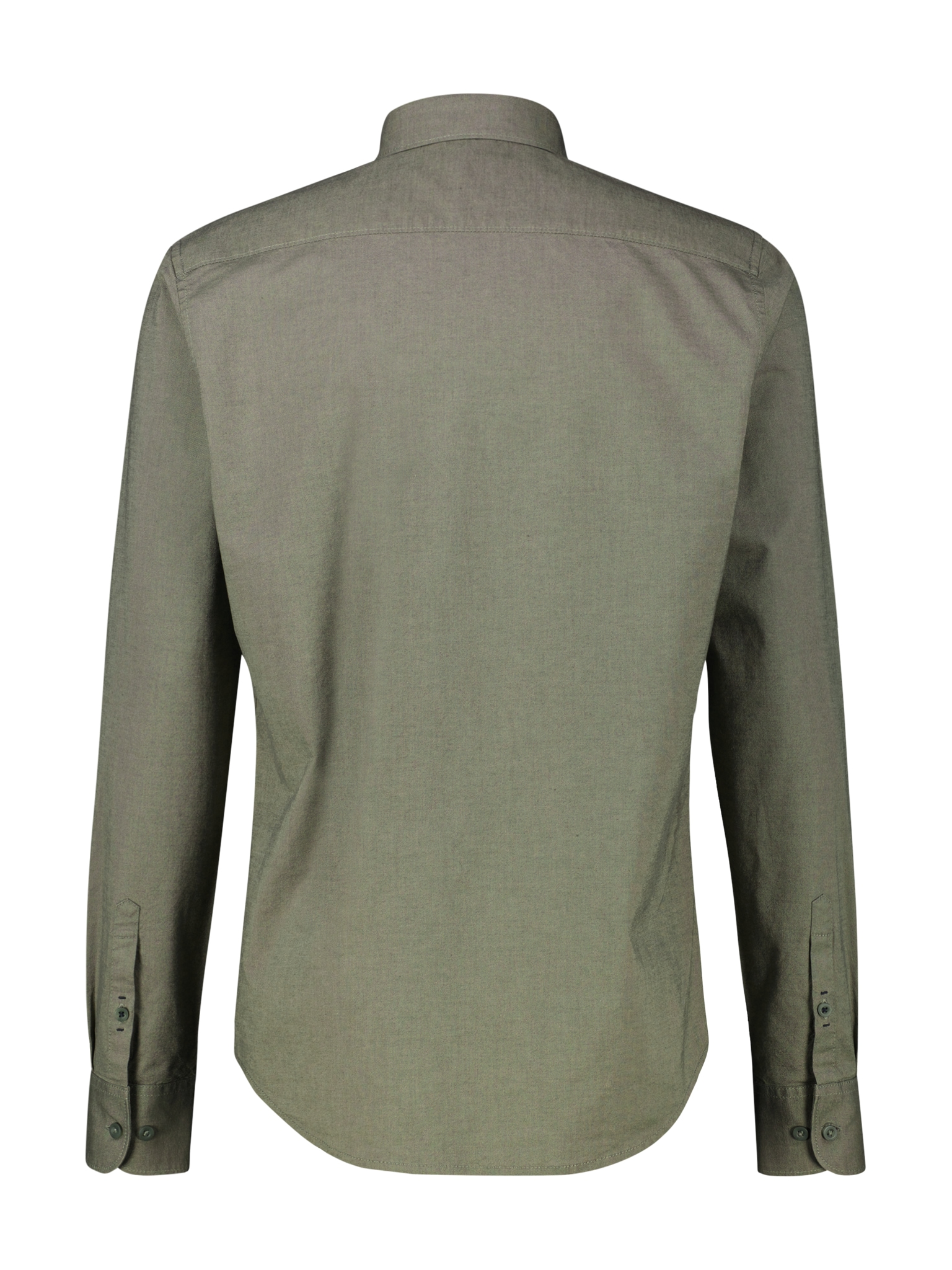 LERROS Langarmhemd »Oxford Solid«, mit Button-Down-Kragen