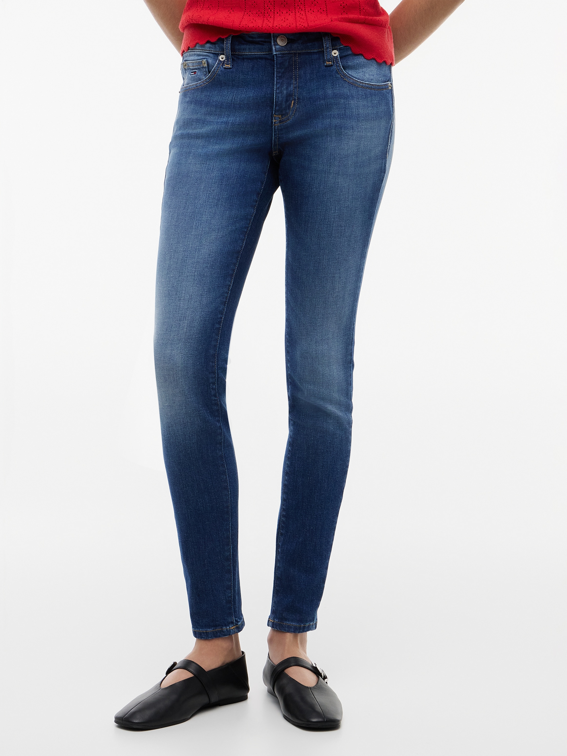 Tommy Jeans Skinny-fit-Jeans "SOPHIE LW SKN" Baumwollmischung, skinny fit