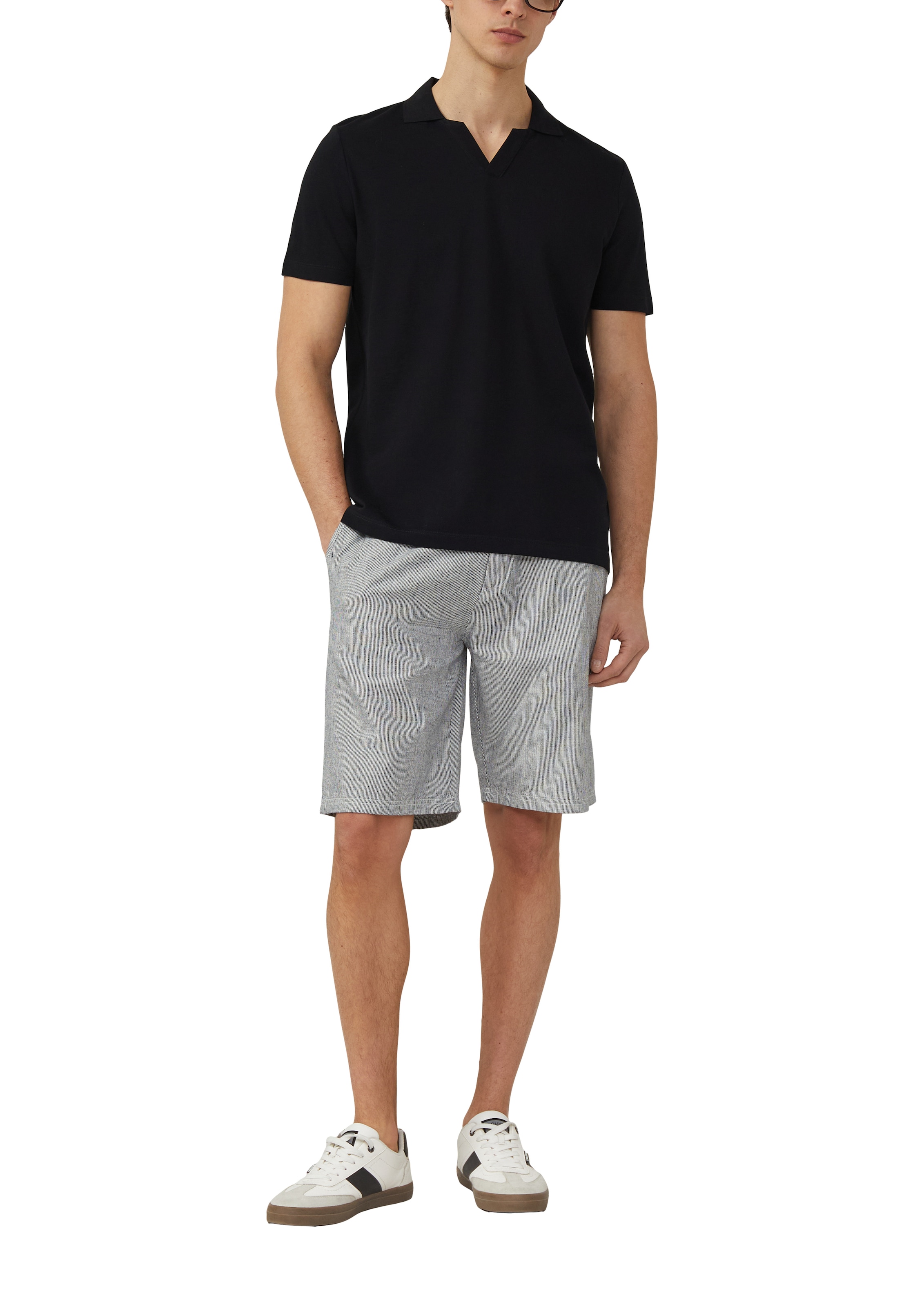s.Oliver Shorts  Sommershorts mit Leinen