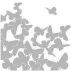 Komar Fensterbild »Schmetterlinge«, 31x31 cm, selbsthaftend kaufen | BAUR | Fensterbilder