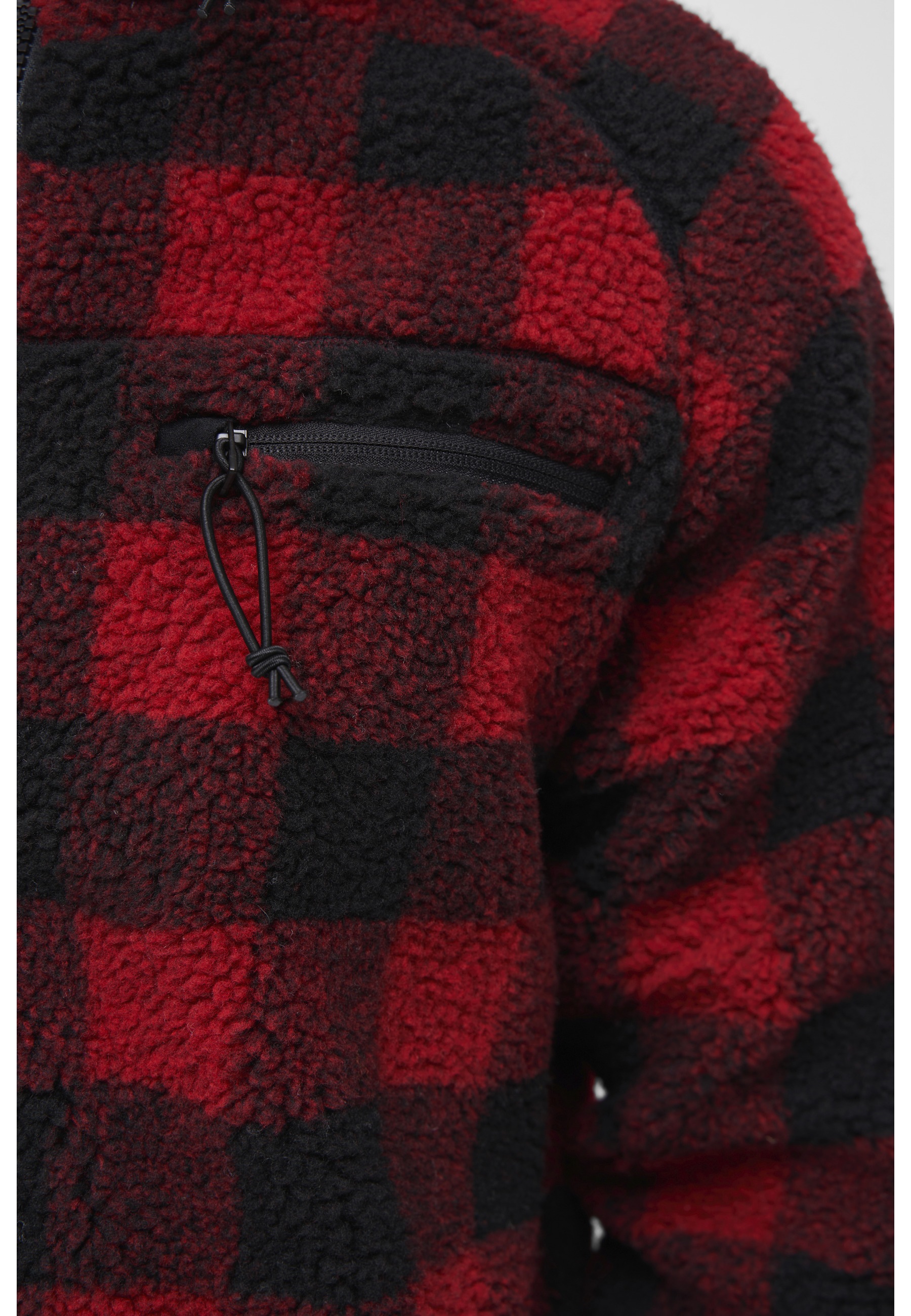 Brandit Anorak »Brandit Herren Teddyfleece Worker Jacket« 1 Stk. tlg. mit Kapuze