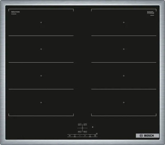 BOSCH Induktions Herd-Set »HND619LA60«, HEA517BS1, mit Teleskopauszug nachrüstbar, Hydrolyse