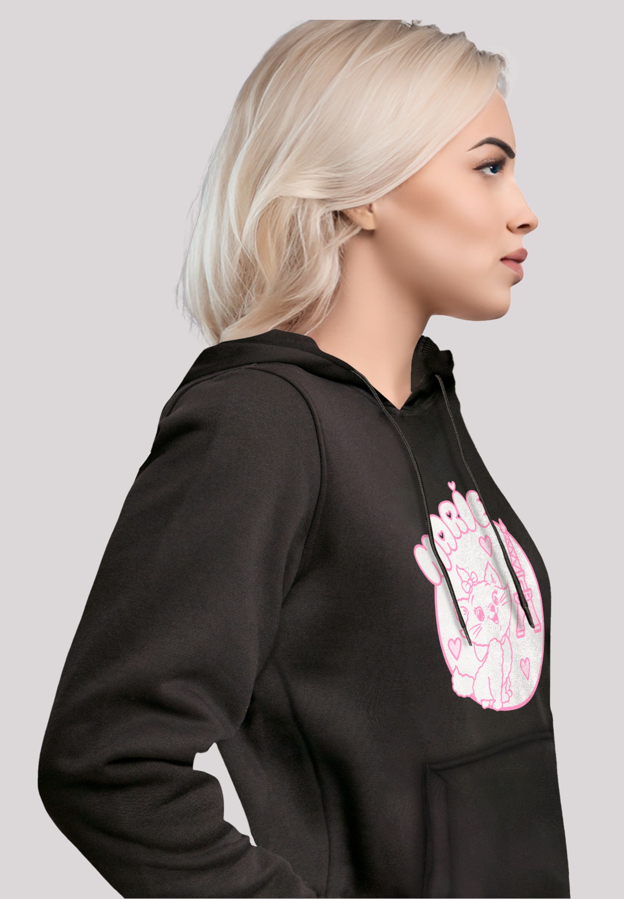 F4NT4STIC Kapuzenpullover »Disney Aristocats Marie Love in Paris«, Premium Qualität