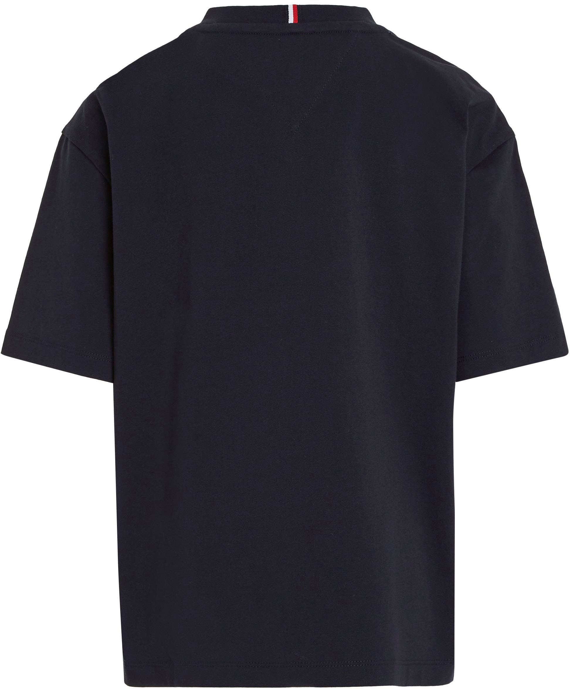 Tommy Hilfiger T-Shirt »U MONOTYPE Logo-Stickerei TEE großer | S/S«, mit bestellen BAUR