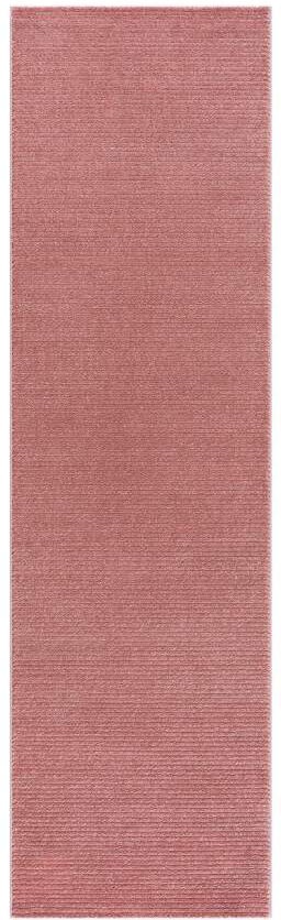 Carpet City Teppich »Friseé-Teppich  FANCY900« rechteckig 12 mm Höhe Läufer, Kurzflor, Einfarbig, 3D-Optik, Streifen Look, Wohnzimmer