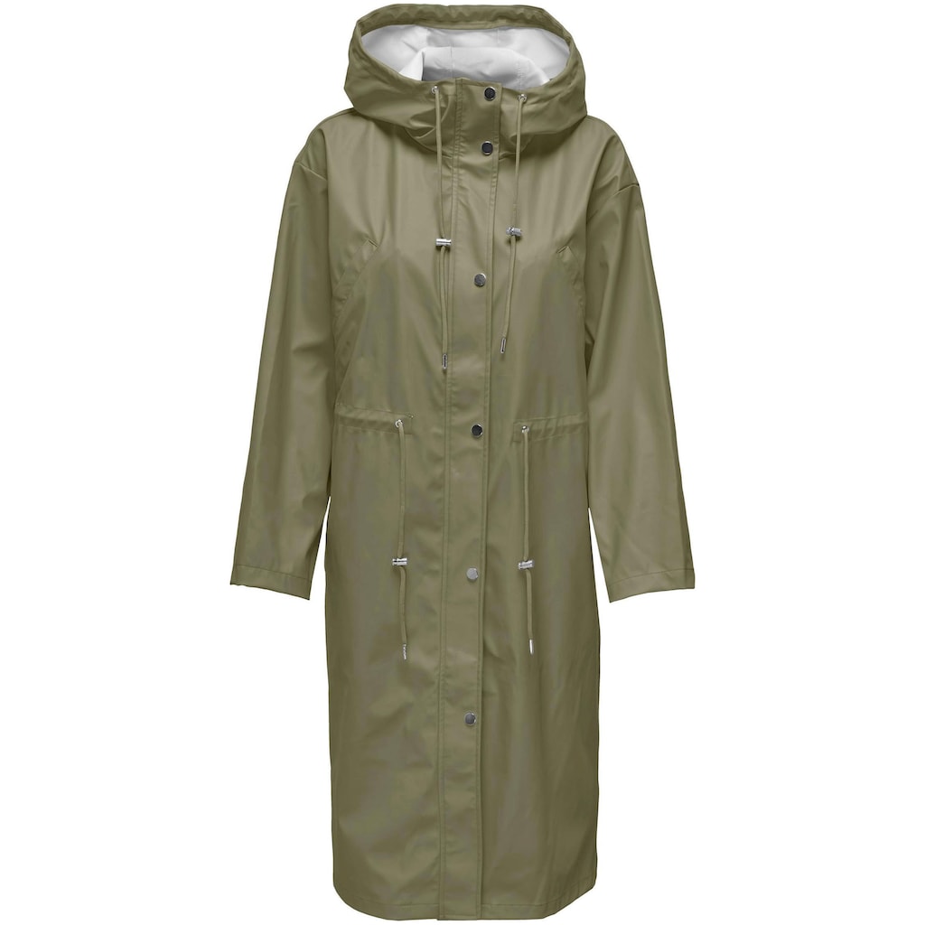 ONLY Regenmantel »ONLRENE MARIE LONG RAINCOAT CC OTW«