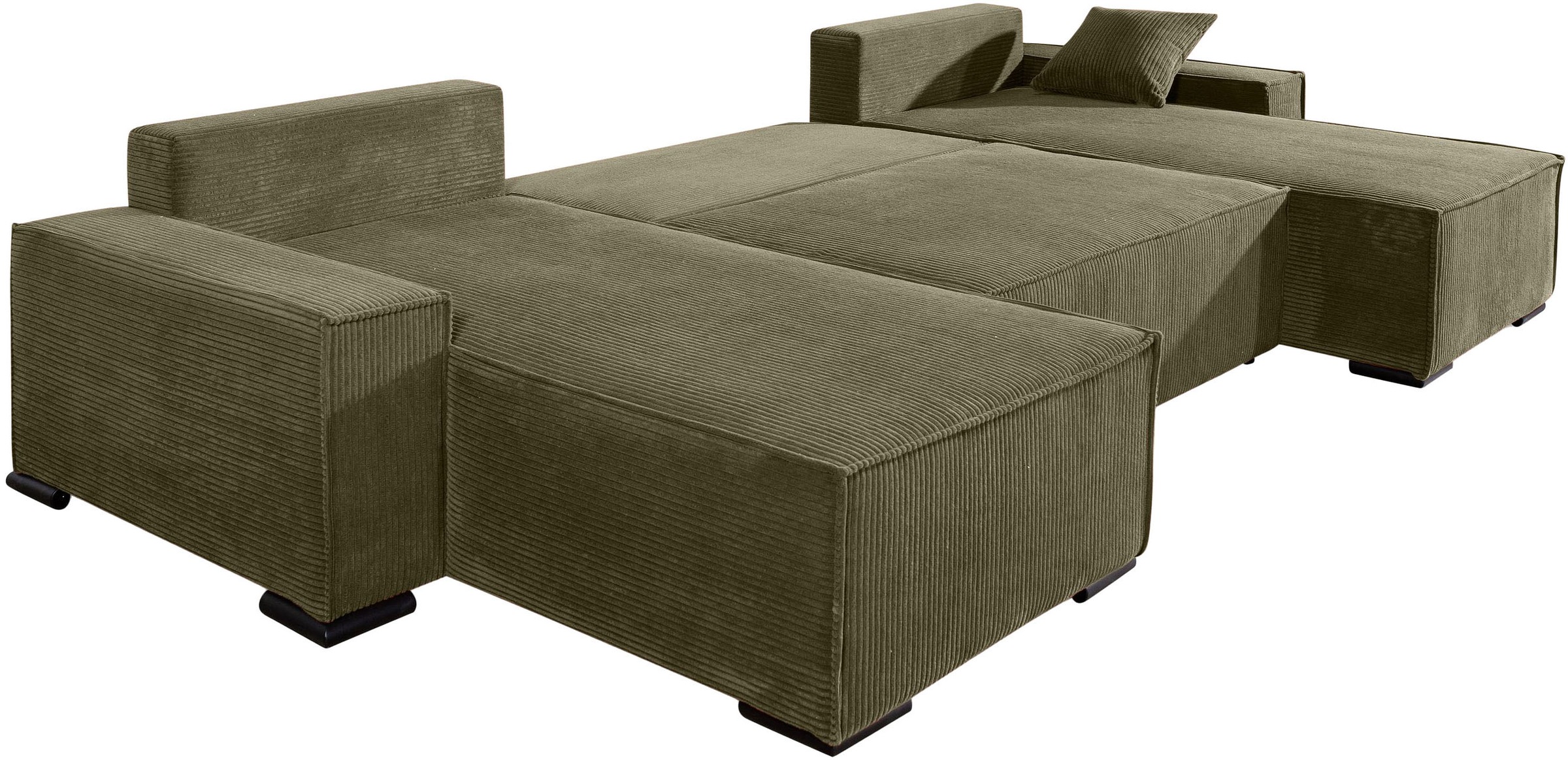 COLLECTION AB Wohnlandschaft »Manhattan« Wohnlandschaft,2  Ottomane,Bonnelfederkern,Schlaffunktion