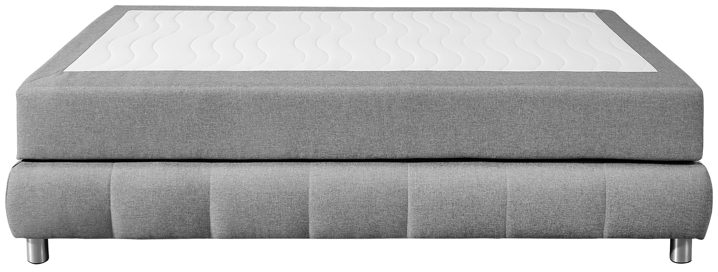 andas Boxspringbett »Salo«, Ohne Kopfteil, inkl. Topper, auch in Überlänge 220 cm