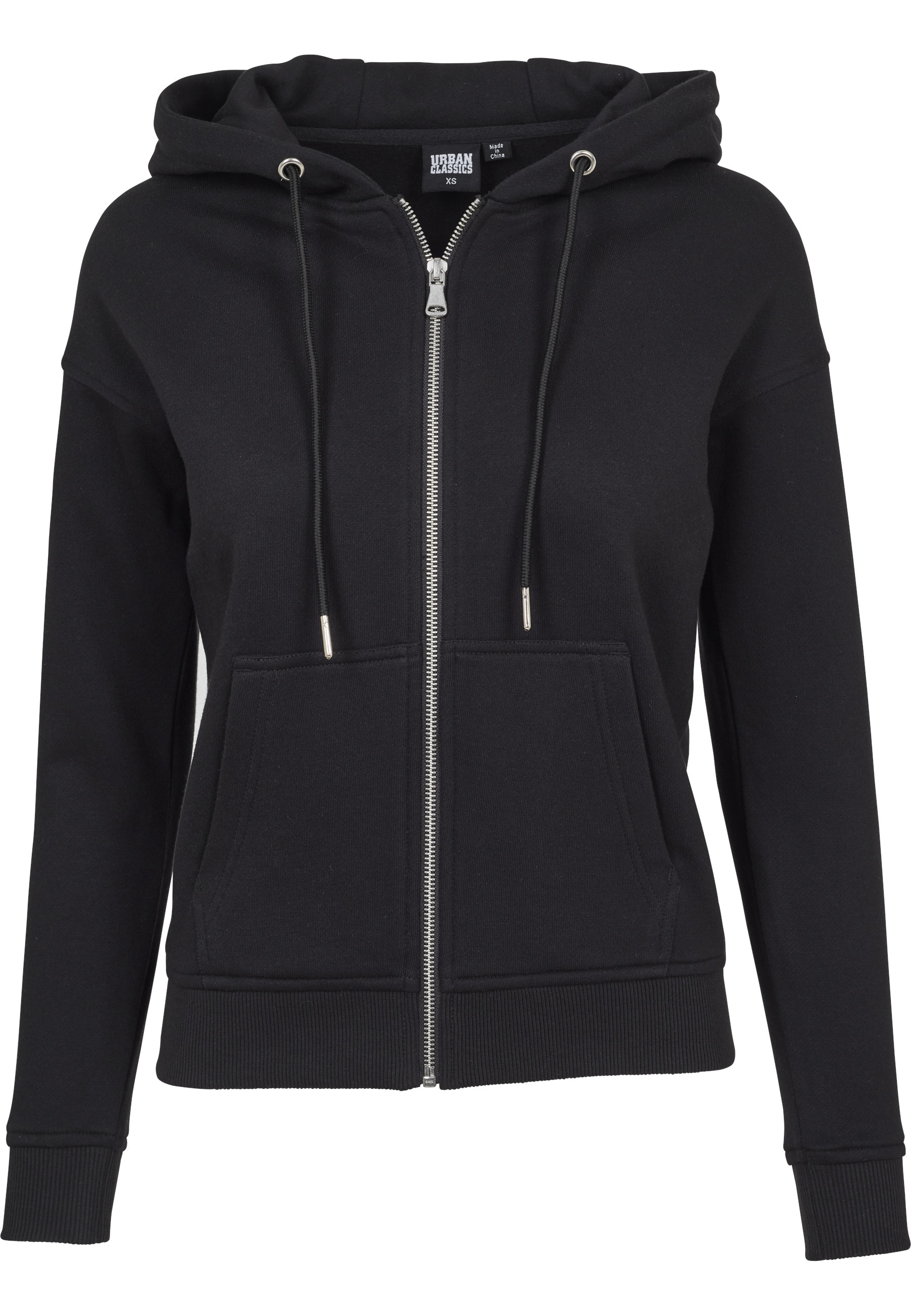 URBAN CLASSICS Sweatjacke "Urban Classics Damen Ladies Classic Zip Hoody" 1 günstig online kaufen