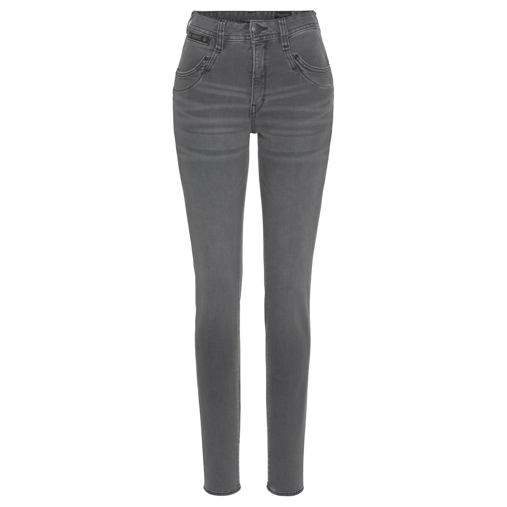 Herrlicher High-waist-Jeans »PIPER HI SLIM ORGANIC DENIM CASHMERE TOUCH«, umweltfreundlich dank Kitotex Technologie