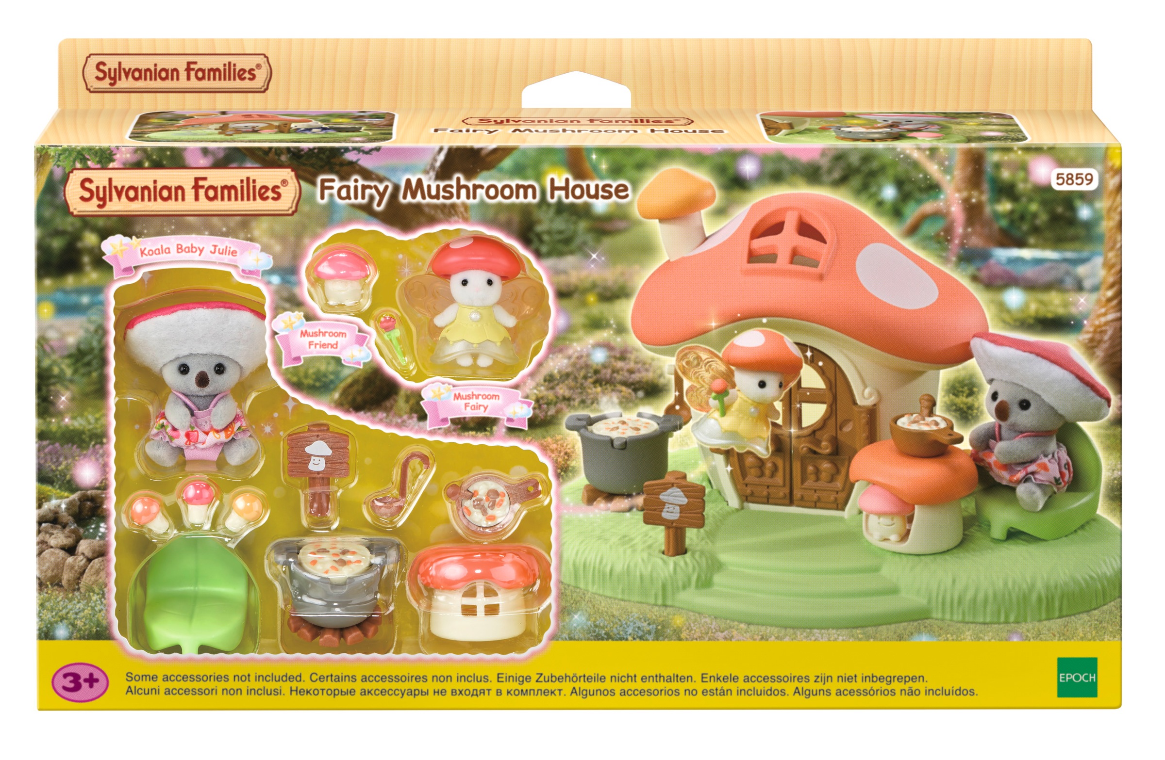 Sylvanian Families Spielwelt »Feen Pilzhaus mit Figuren«