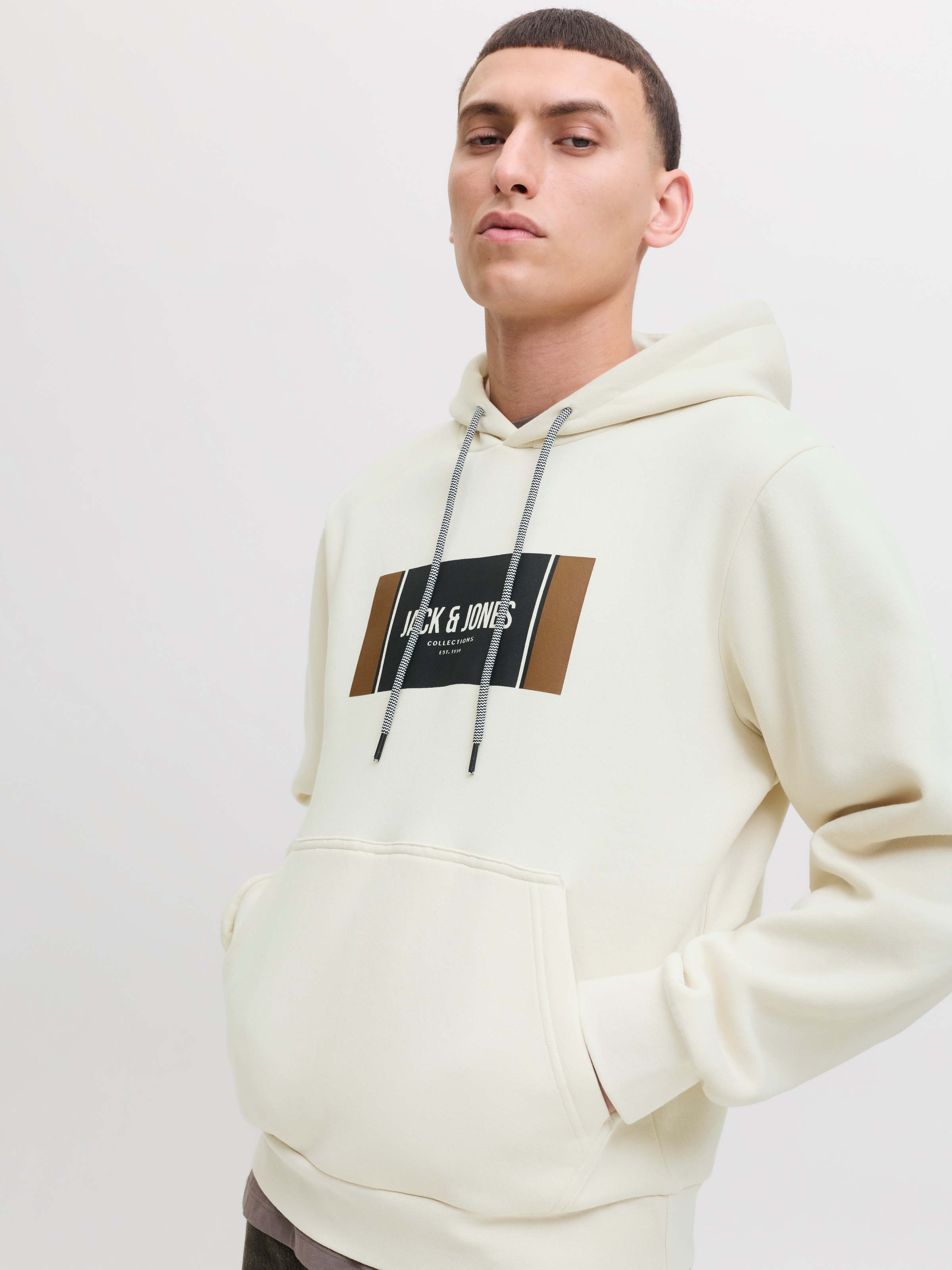Jack & Jones Kapuzensweatshirt "JJHAYATO SWEAT HOOD BTS" günstig online kaufen