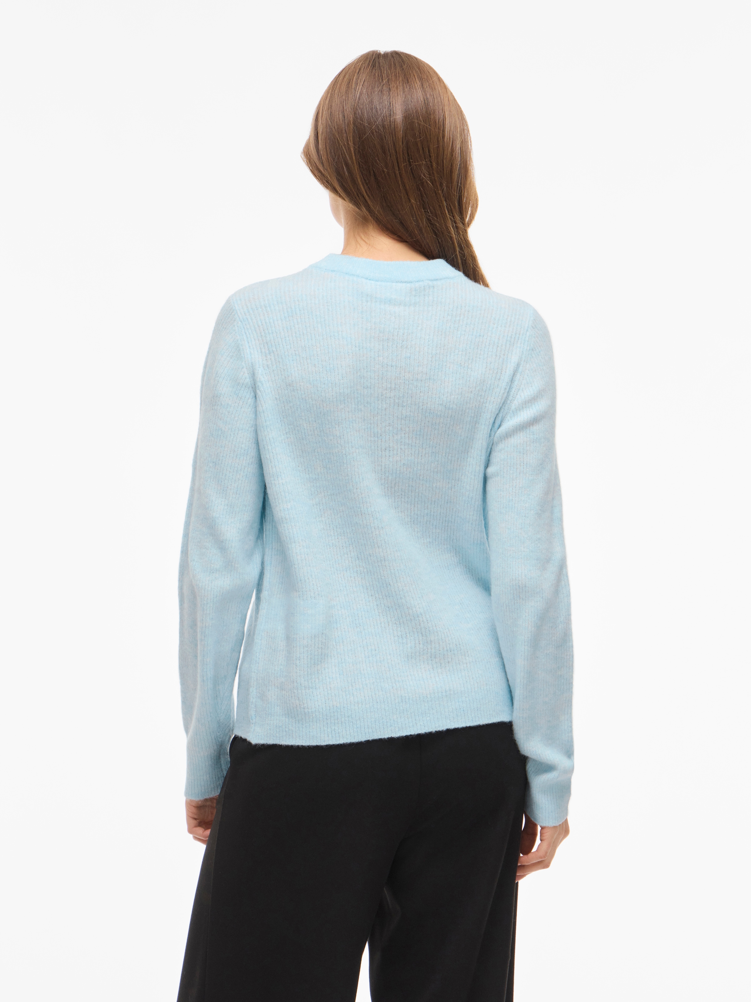 Vila Strickjacke »VIVIOLI O-NECK RIB KNIT CARDIGAN-NOOS«