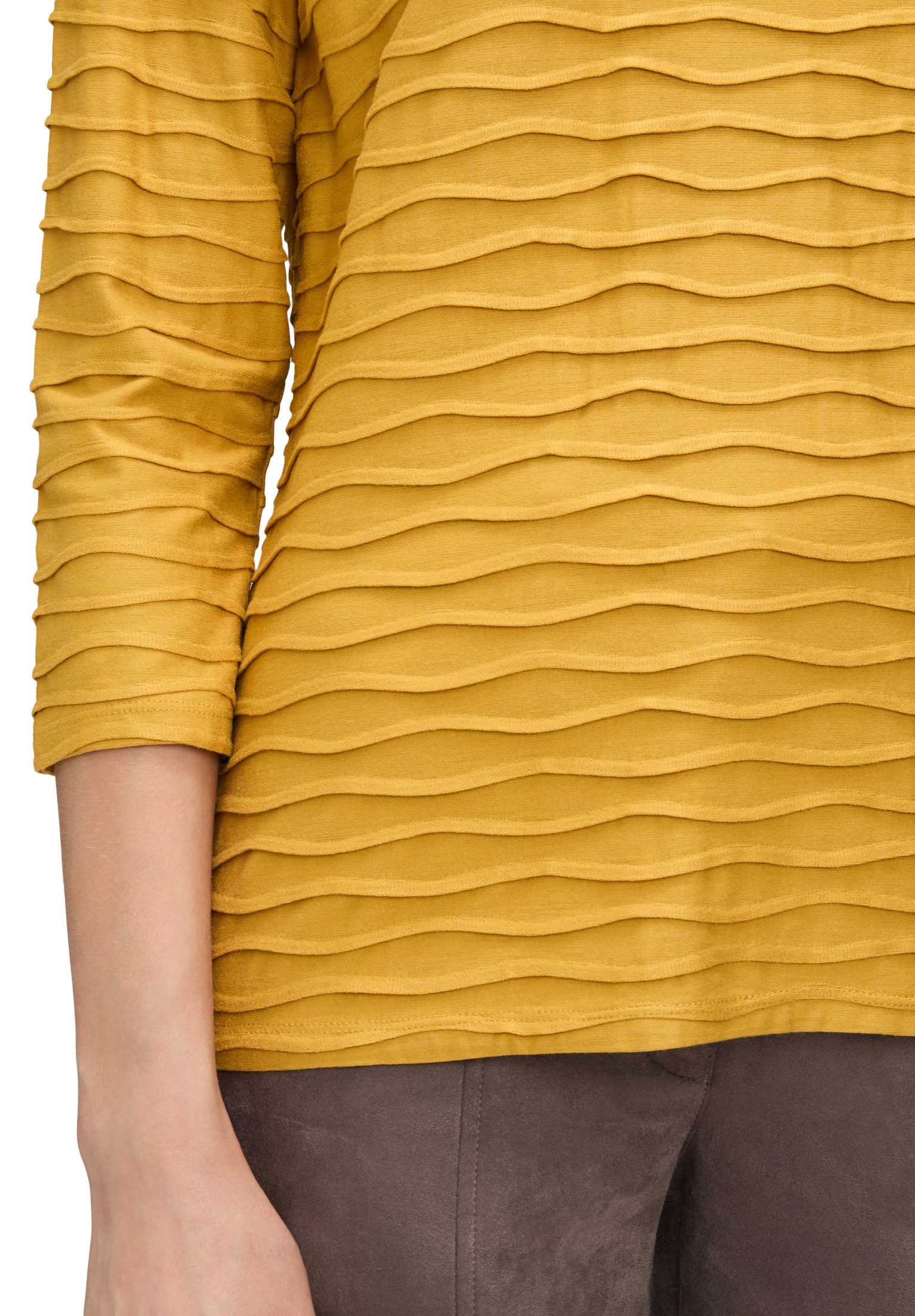 Betty Barclay 3/4-Arm-Shirt »Damen mit Wellenstruktur« 1 Stk.