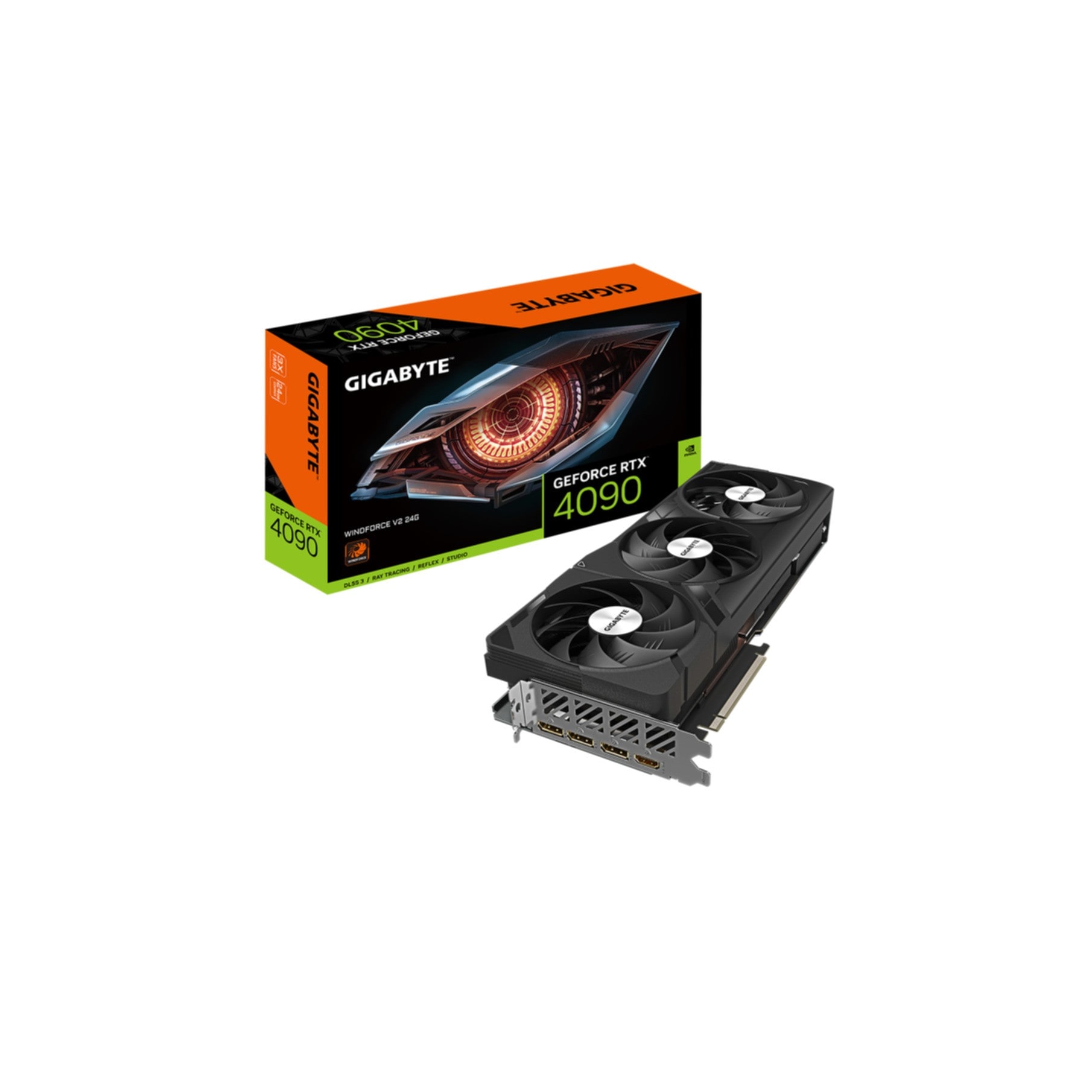 Gigabyte Grafikkarte »GeForce RTX 4090 WINDFORCE V2 24G«