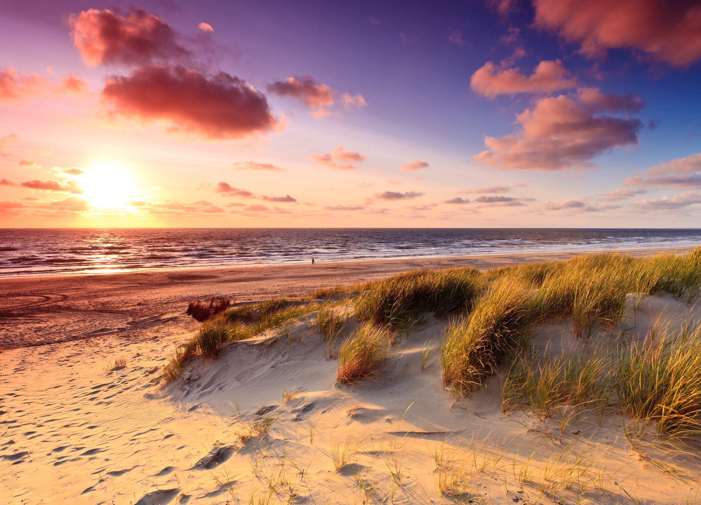 Fototapete »Dunes Sunset«