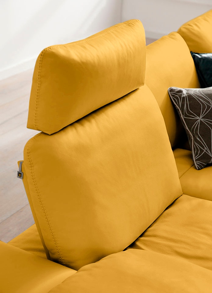 W.SCHILLIG Ecksofa »valentinoo, Designsofa, elegant und bequem, L-Form«, (Set), mit Sitztiefenverstellung, Breite 318 cm