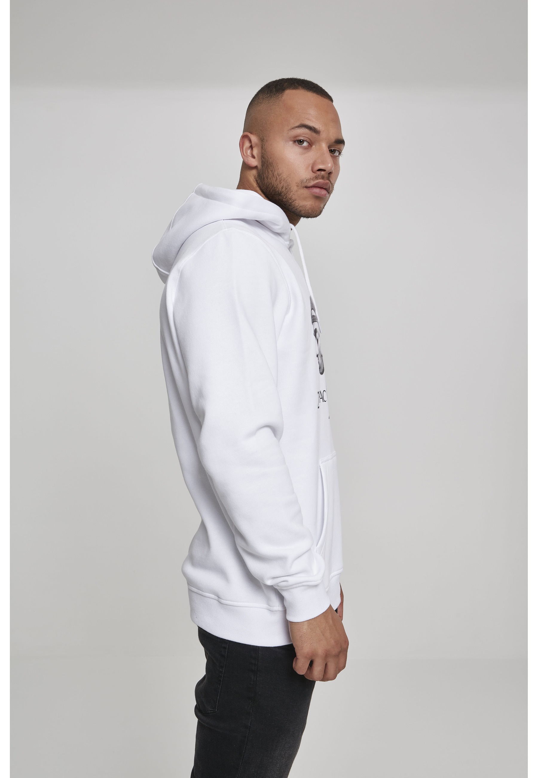 Merchcode Kapuzenpullover »Merchcode Herren 2Pac Faces Hoody« 1 Stk.