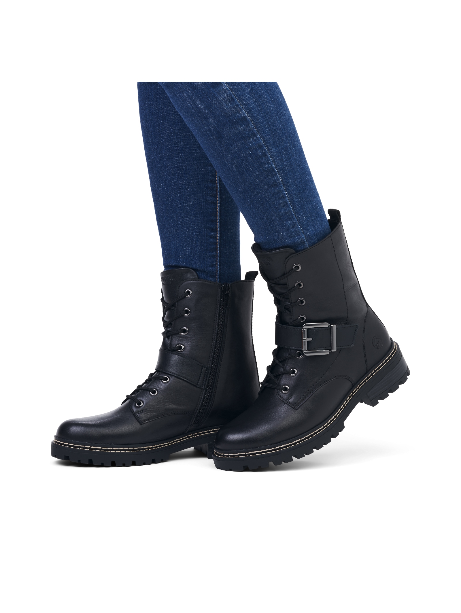 Remonte Schnürstiefelette »Remonte Stiefelette Glattleder«