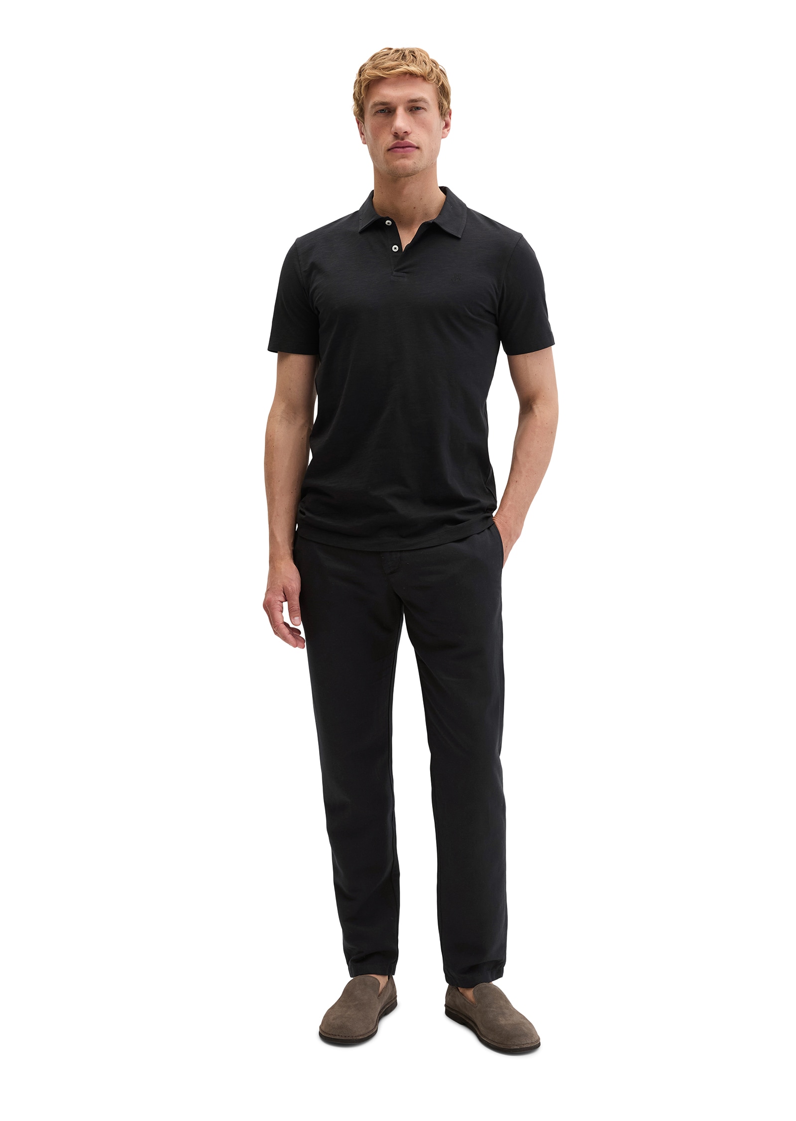 Marc O'Polo Poloshirt Jersey slim aus reiner Bio-Baumwolle