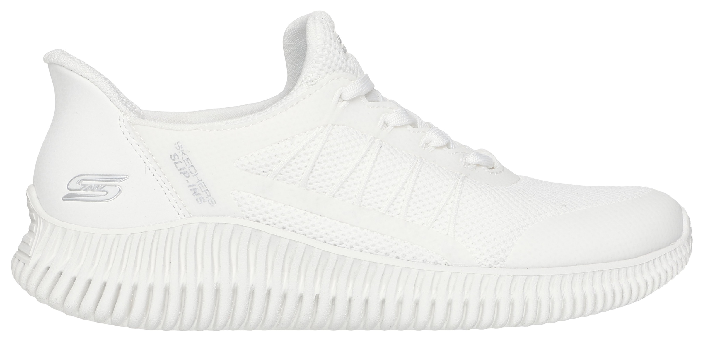 Skechers Sneaker »BOBS GEO LITE«, Praxischuh, Freizeitschuh, Komfortschuh mit Slip-ins