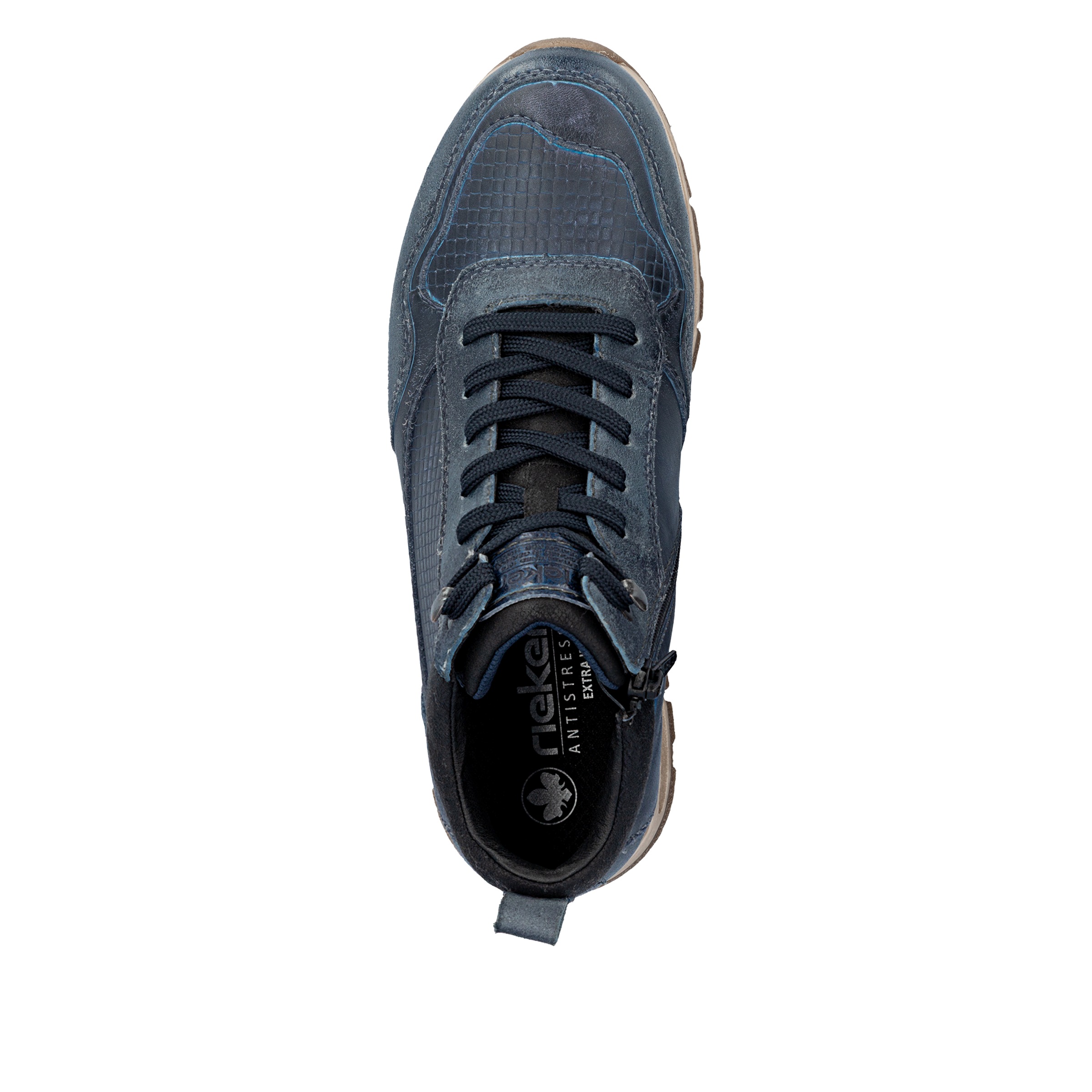Rieker Sneakerboots, Schnürboots, High Top Sneaker, Schnürschuh mit Innenreißverschluss