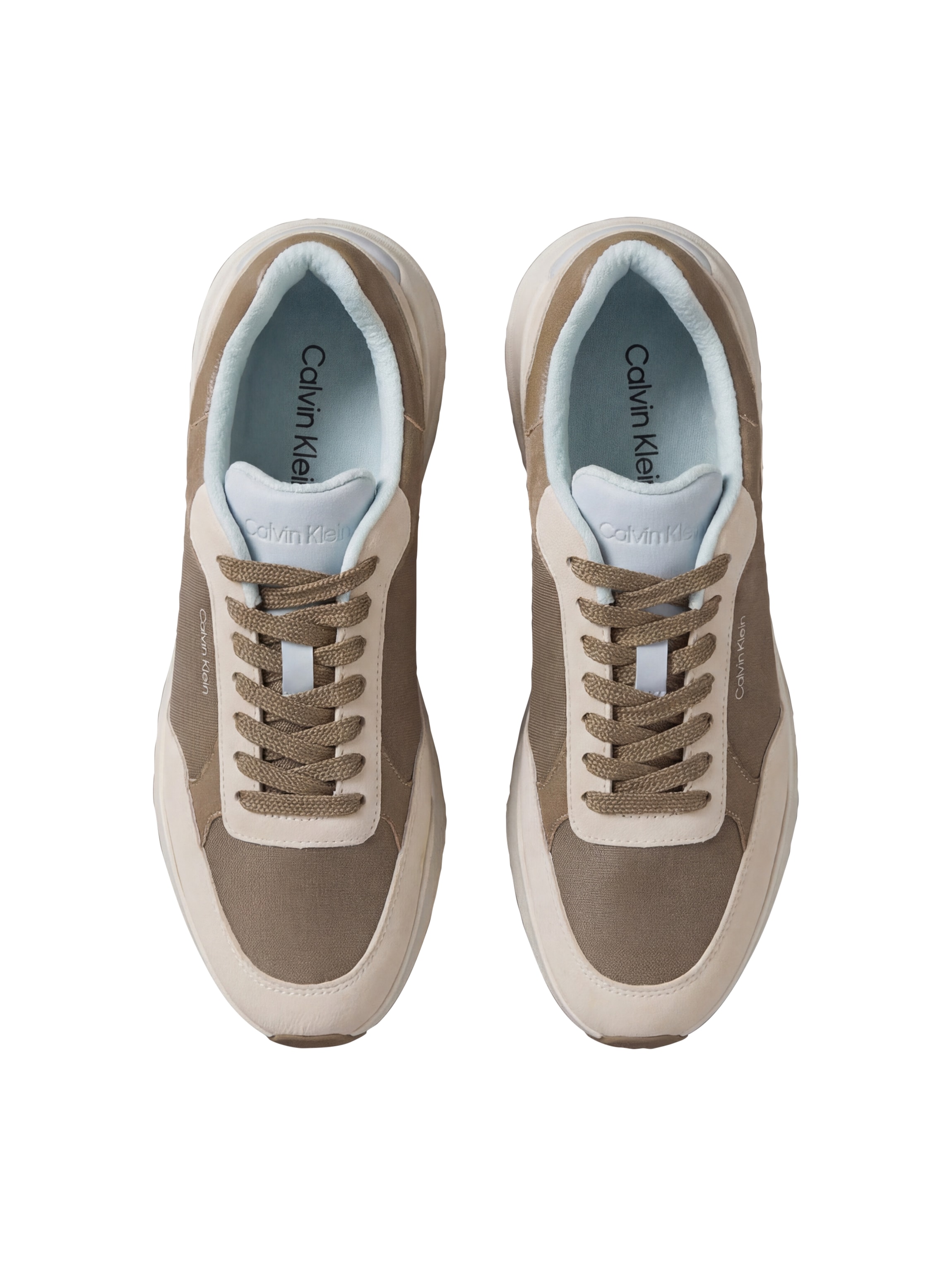 Calvin Klein Sneaker »CITY RUNNER LACEUP NY-SU«  Freizeitschuh, Schnürschuh, Halbschuh mit CK-Schriftzug & Prägung