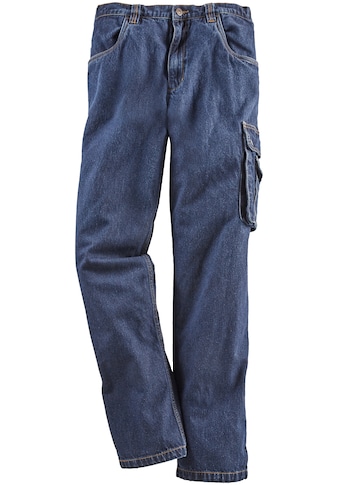 Arbeitshose »Jeans Worker«, (aus 100% Baumwolle, robuster Jeansstoff, comfort fit)