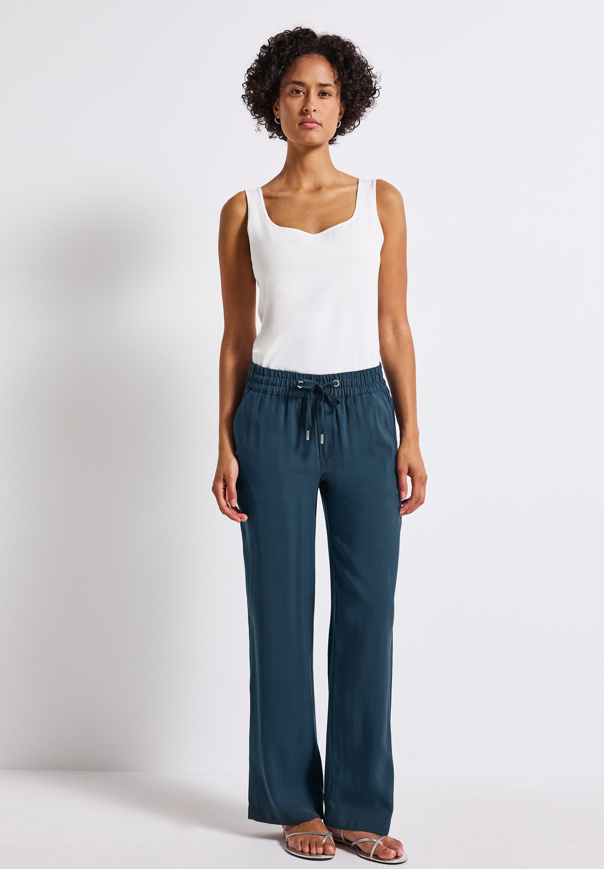 STREET ONE Bermudas, Middle Waist
