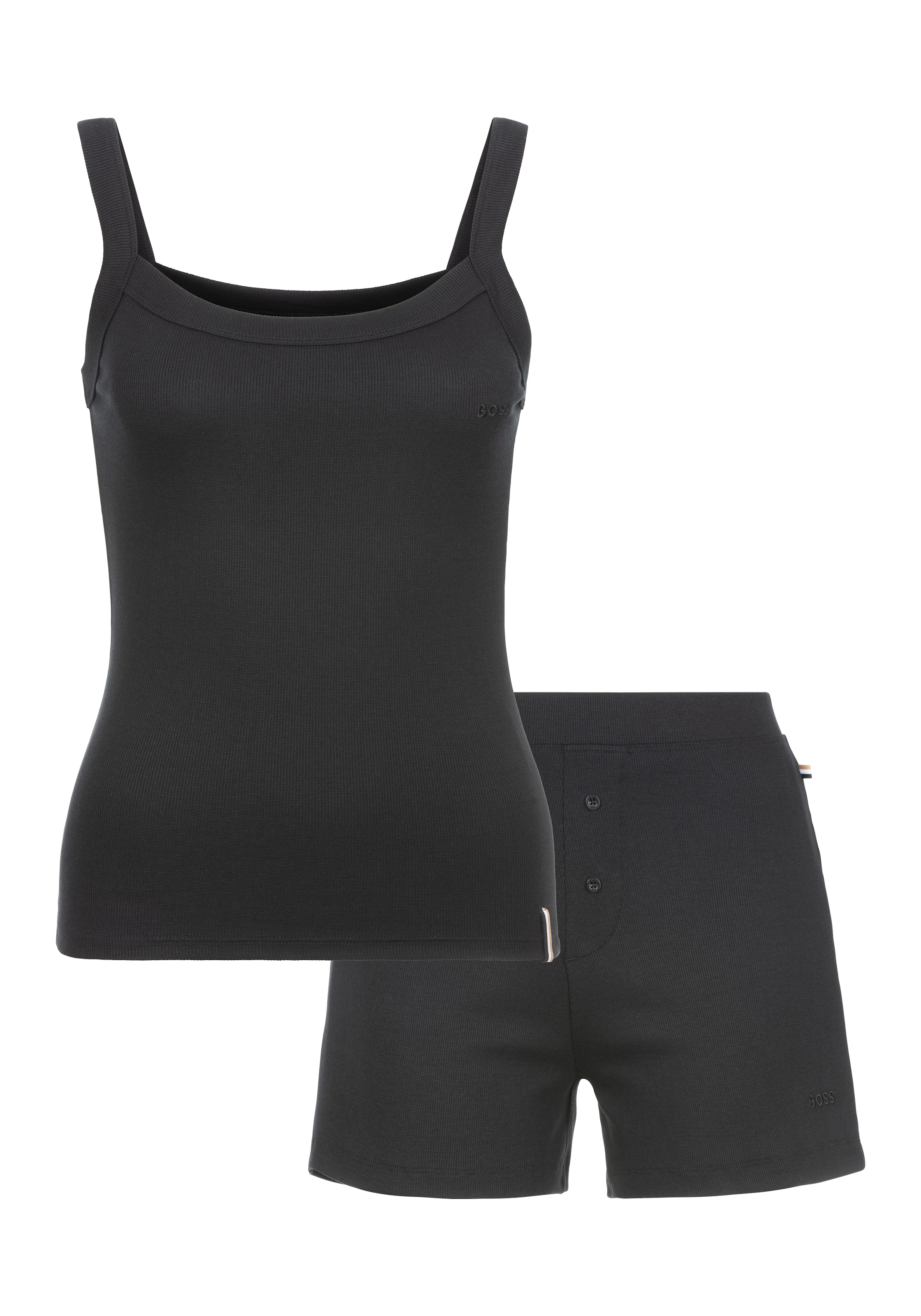BOSS Pyjama "UNITE SHORT SET 1", (Set, 2 tlg.), besteht aus Shirt & Shorts günstig online kaufen
