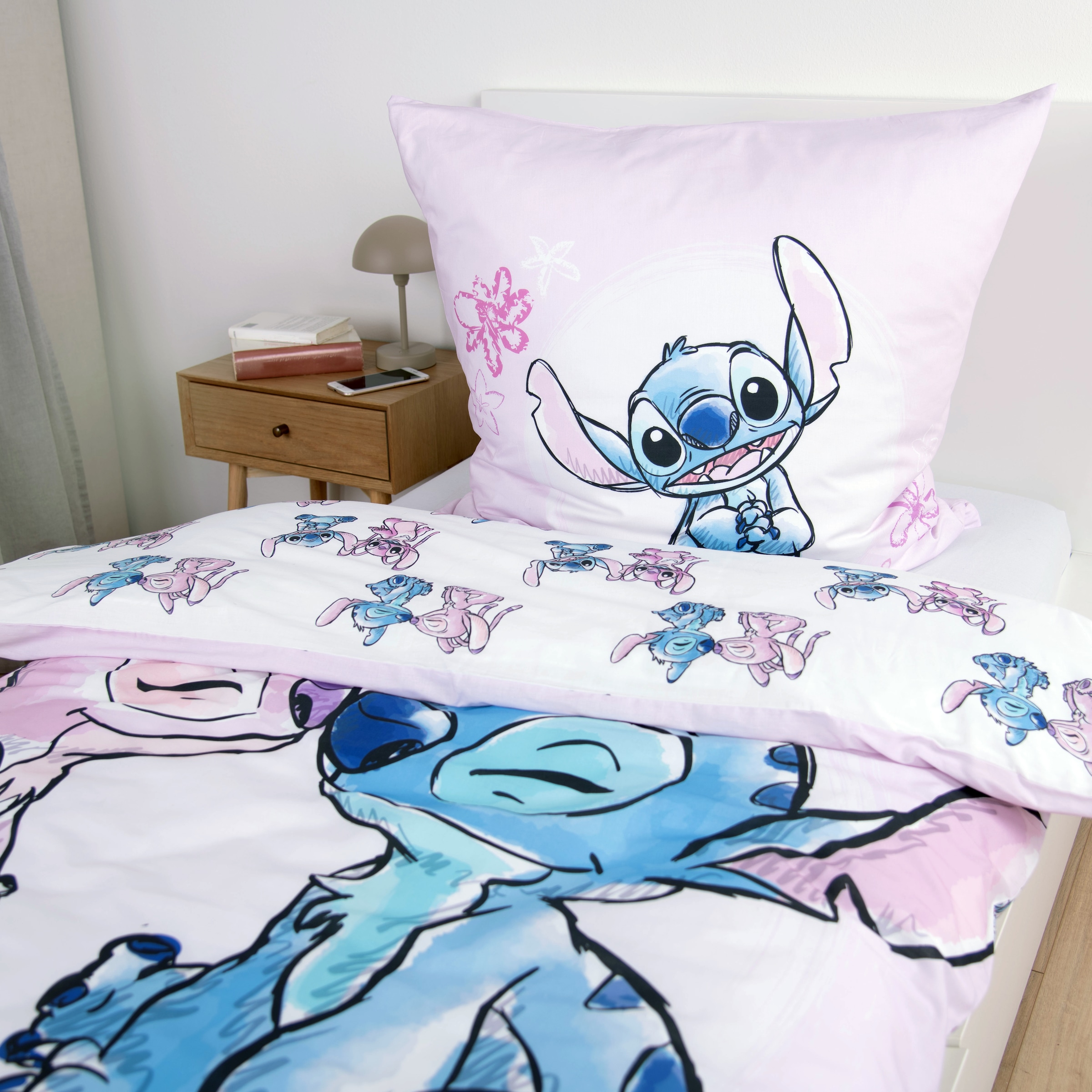 Disney Bettwäsche »Disney Stitch«, Wendebettwäsche