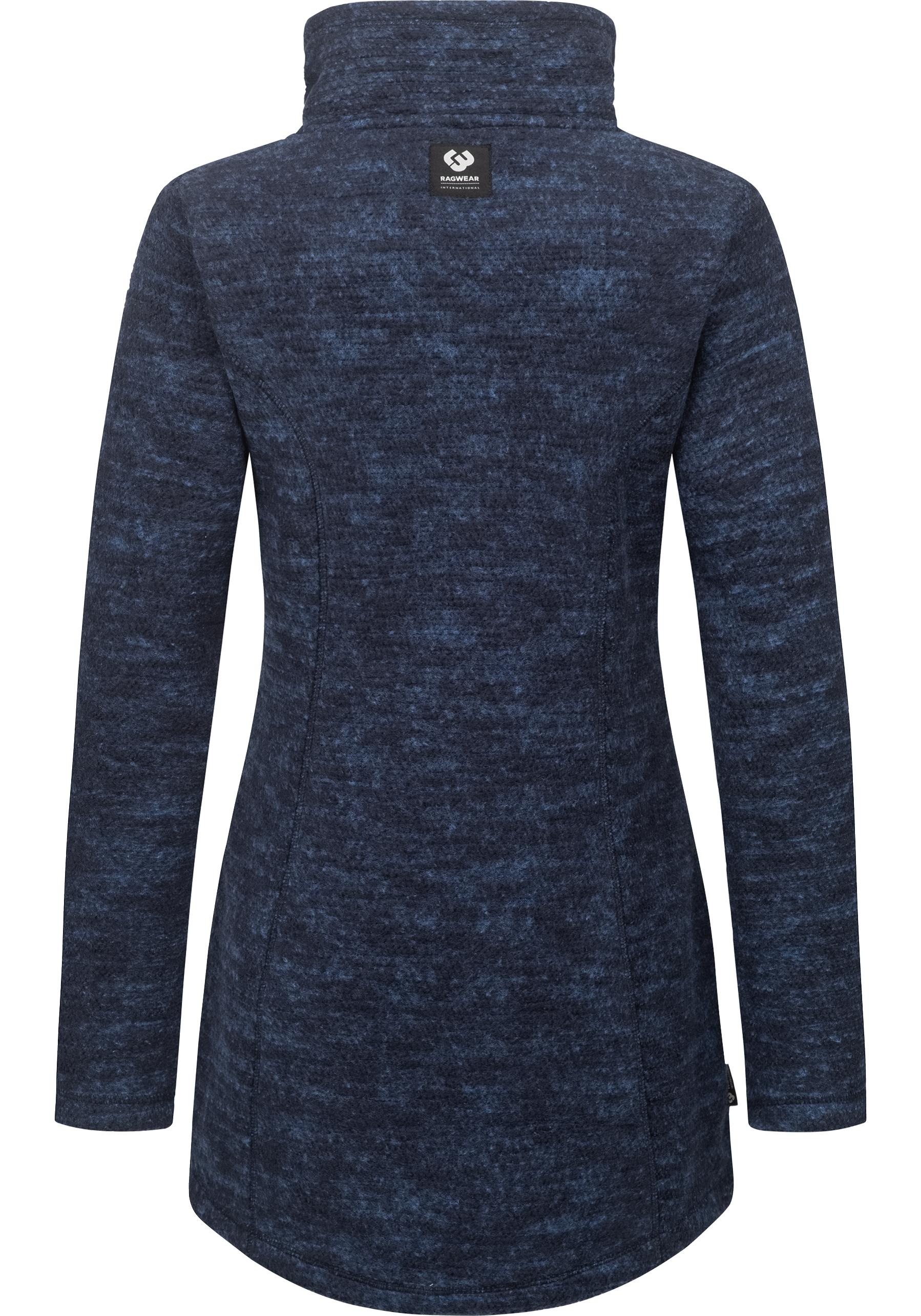 Ragwear Strickjacke »Miram Melange«, Kuschelige Übergangsjacke in Strick-Optik
