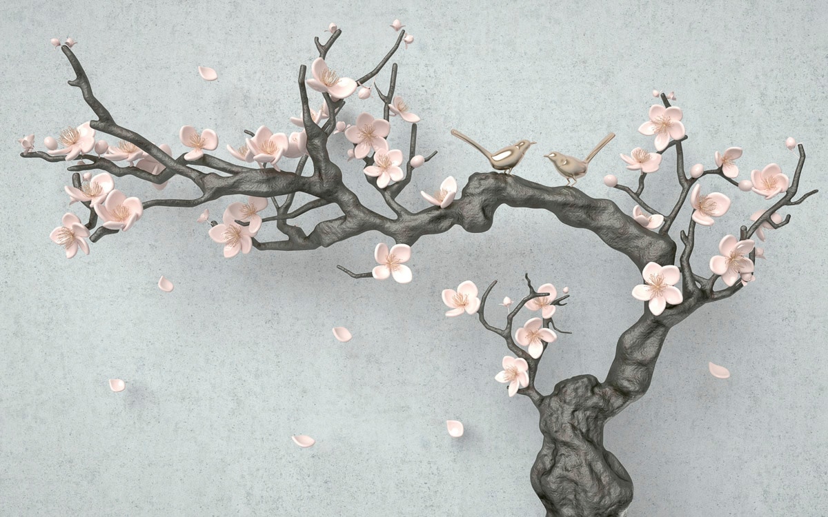 Papermoon "Blumen Ast"