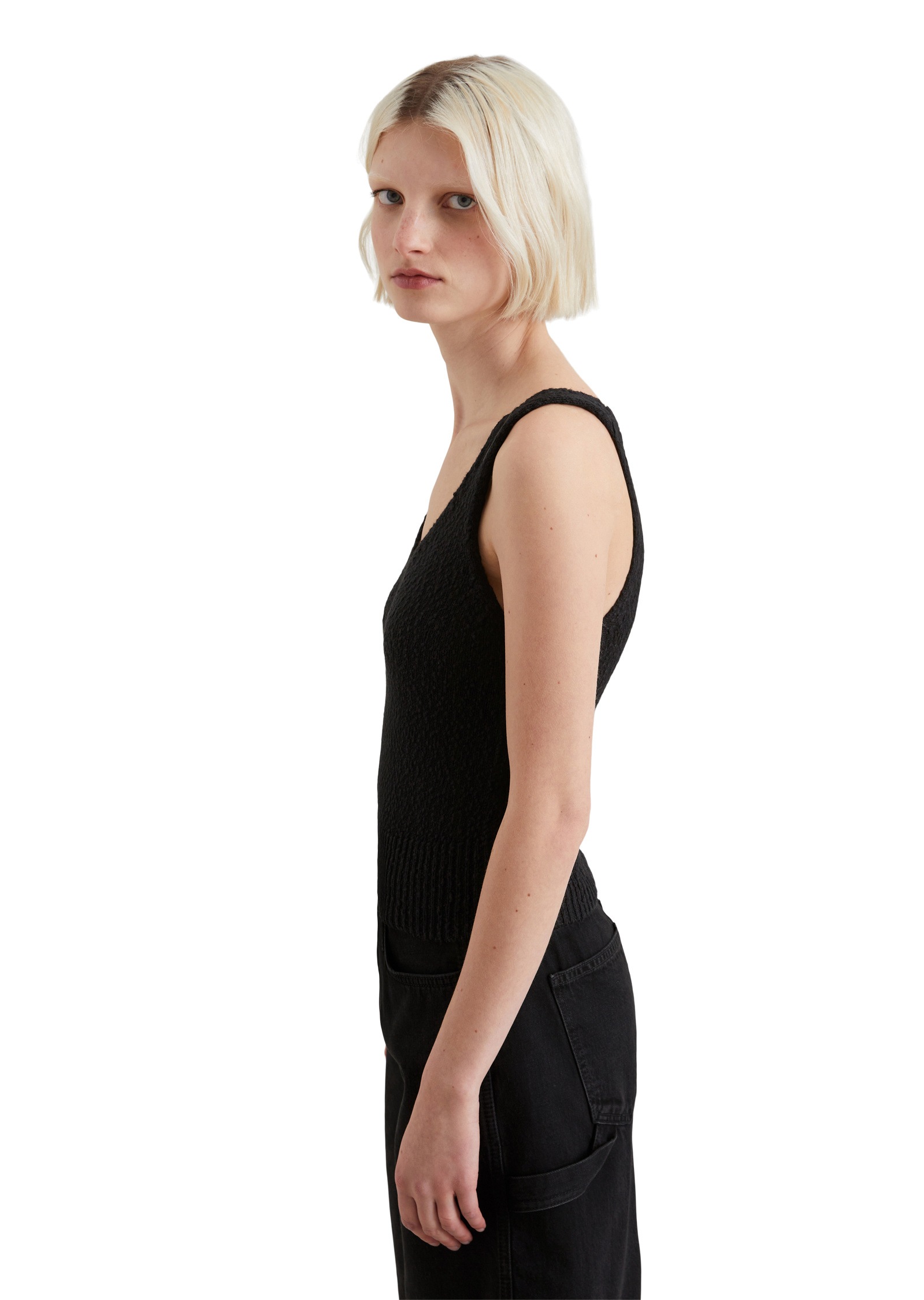Marc O'Polo DENIM V-Ausschnitt-Pullover »aus Cotton-Slub-Garn«