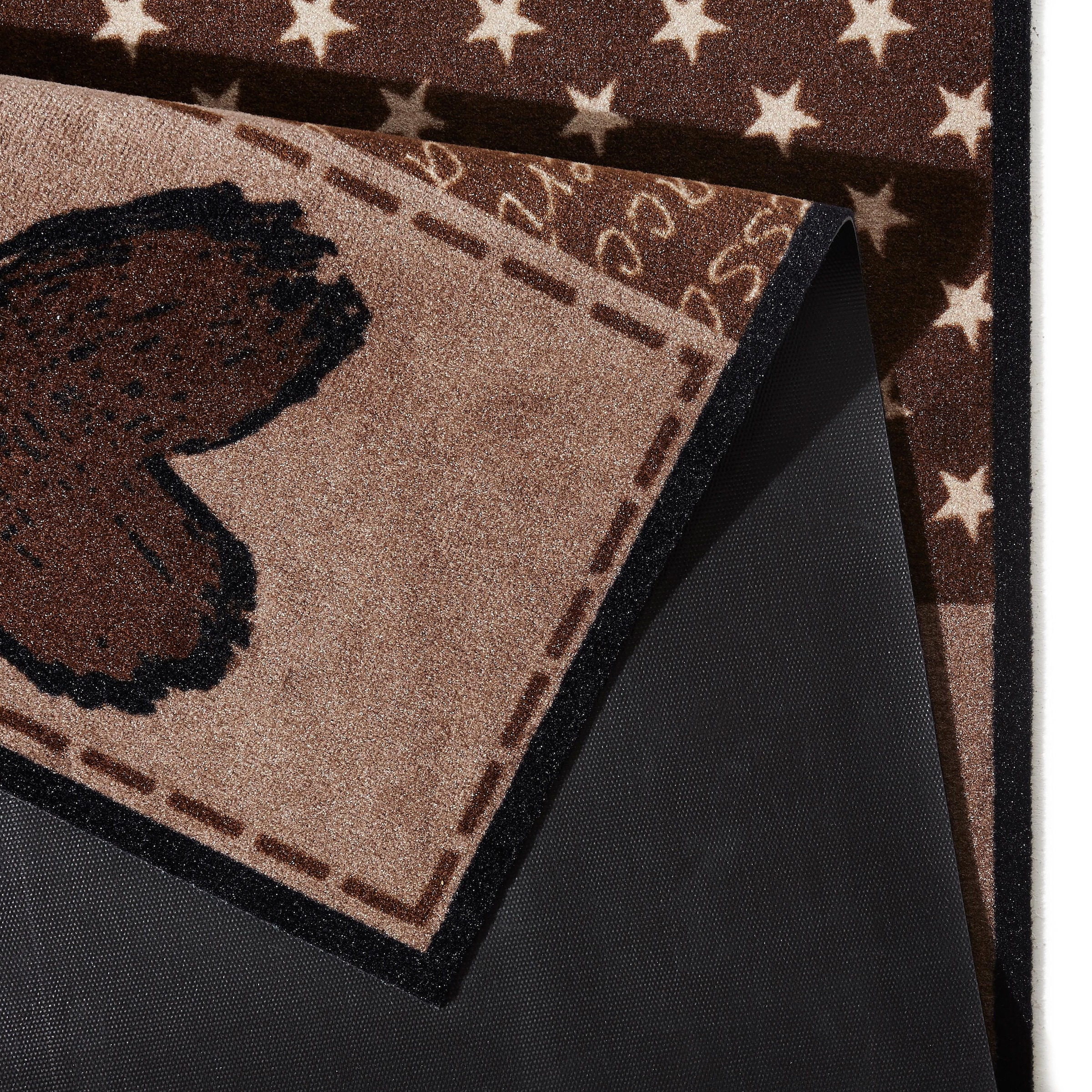 HANSE Home Küchenläufer »Coffee Heart«, rechteckig, 5 mm Höhe, Kurzflor, rutschhemmend, Patchwork, Robust, Küche, Waschbar, Kaffee