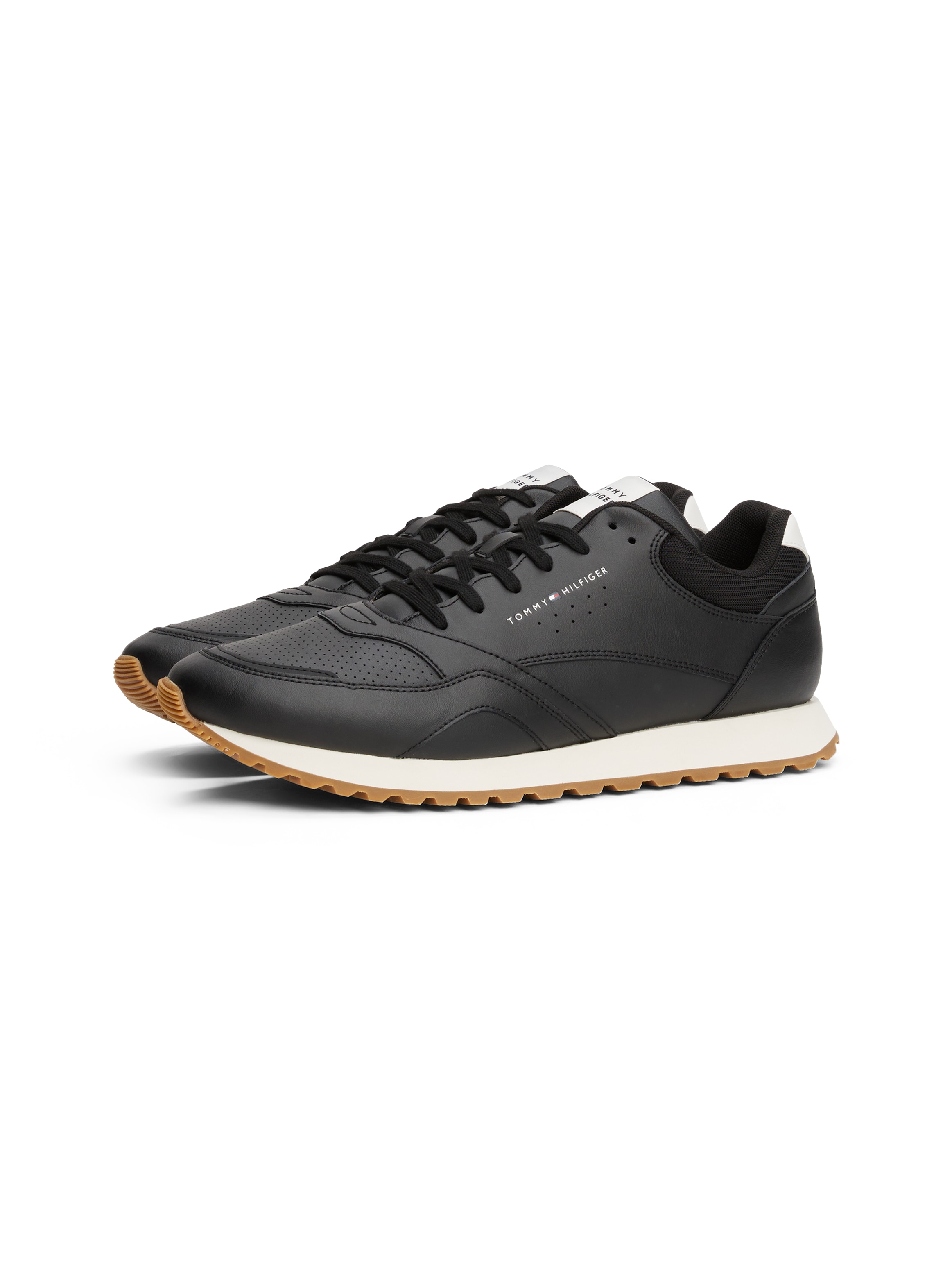 Tommy Hilfiger Sneaker "NEW RUNNER EVA LTH ESS", Freizeitschuh, Halbschuh, günstig online kaufen