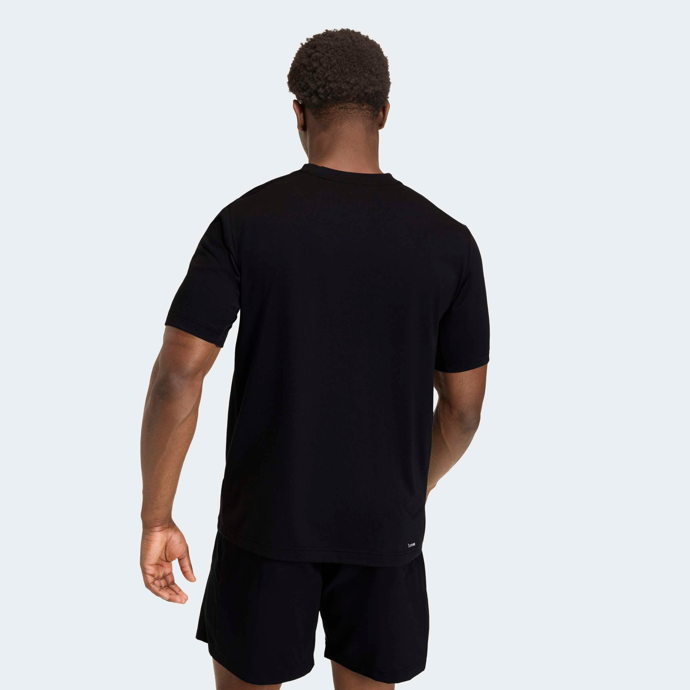 adidas Performance T-Shirt »WORKOUT ESSENTIALS FEELREADY« mit Rundhalsausschnitt, aus Polyester