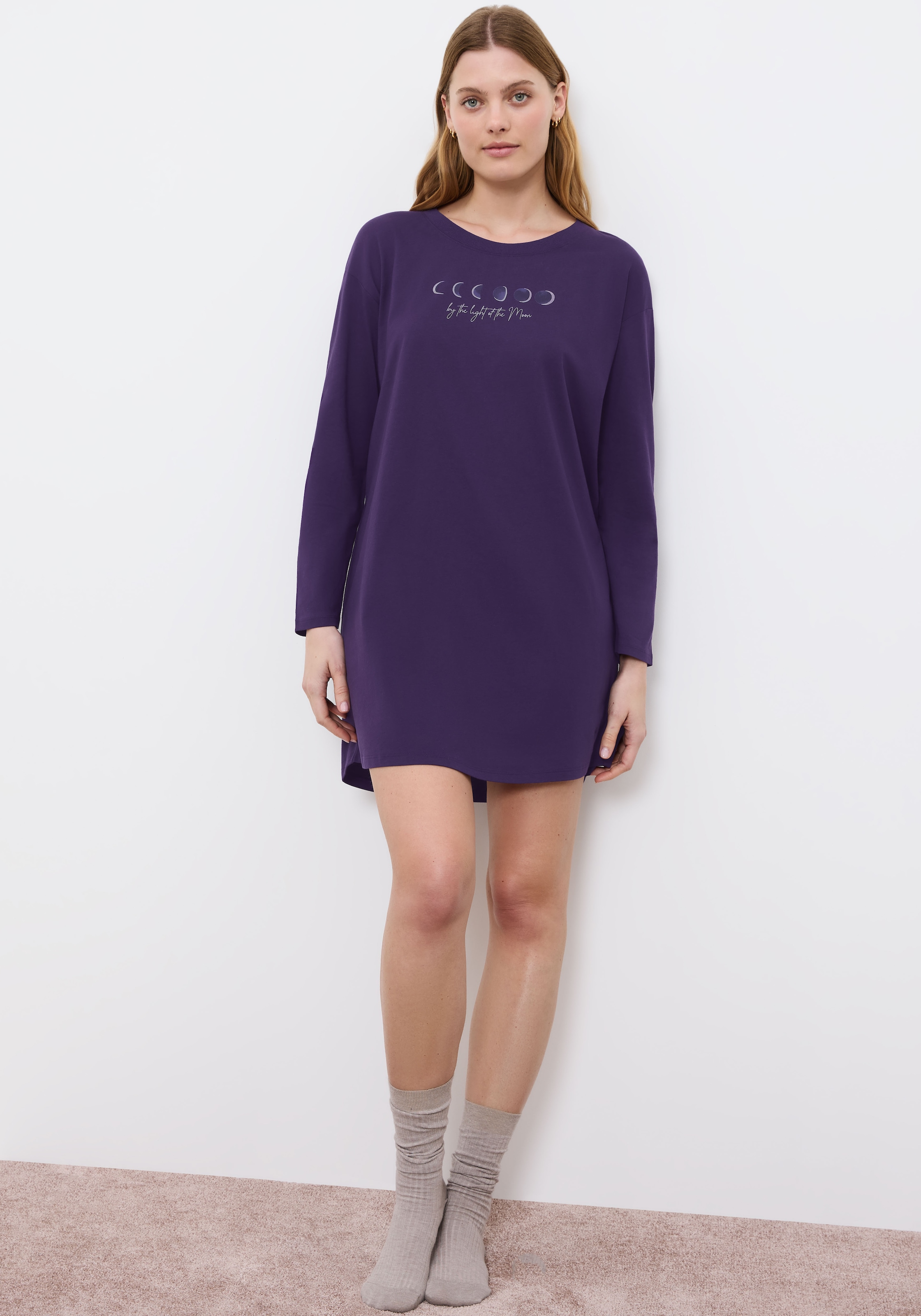Triumph Nachthemd »Nightdresses NDK LSL 04«, weich, atmungsaktiv, langärmelig