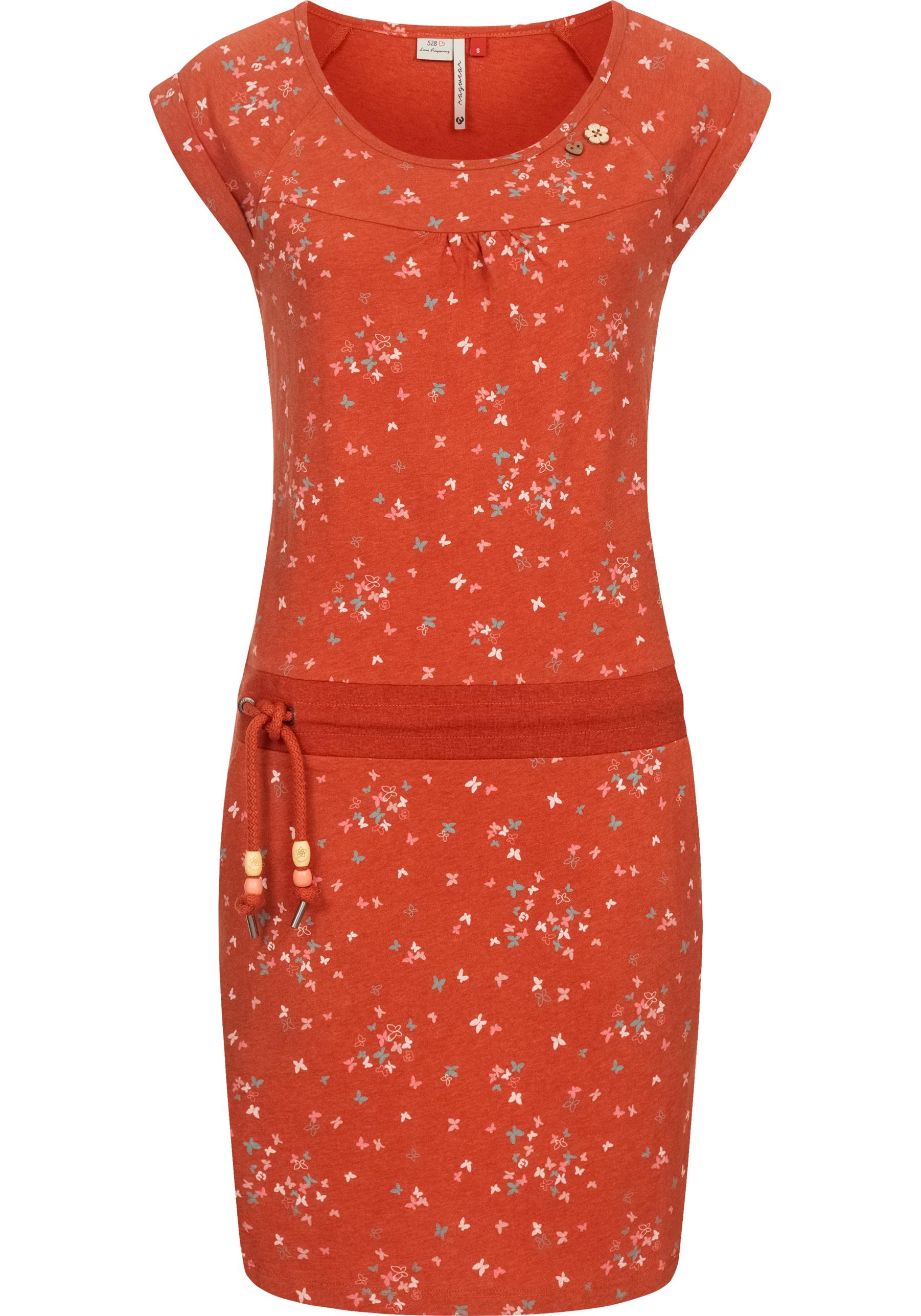 Ragwear Sommerkleid "Penelope" Eingrifftaschen leichtes Baumwoll Kleid mit günstig online kaufen