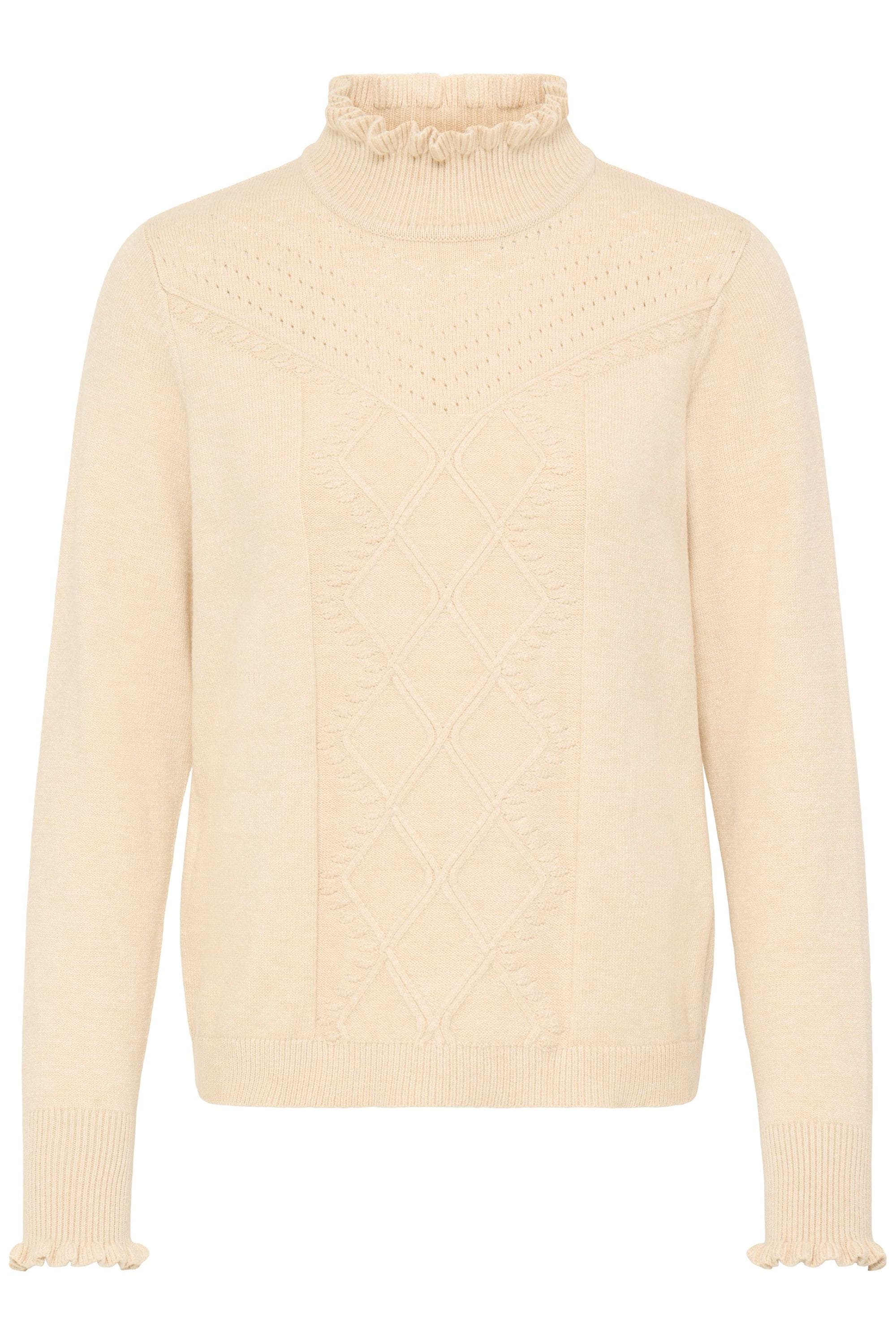 OXMO Strickfleece-Pullover "Strickpullover OXNera"