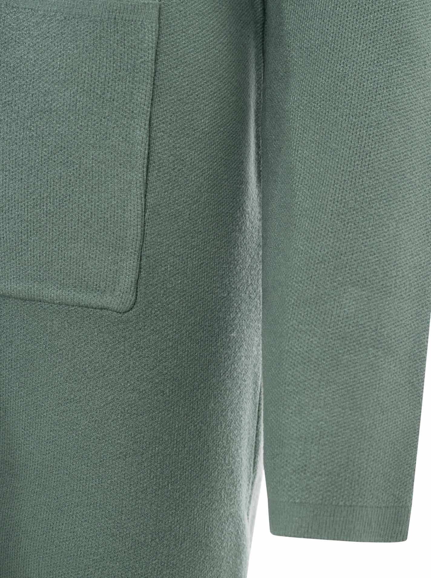 Zwillingsherz Cardigan »"Jessi"« mit Kragen, Langarm, aufgesetzte Taschen, ohne Verschluss, knielang