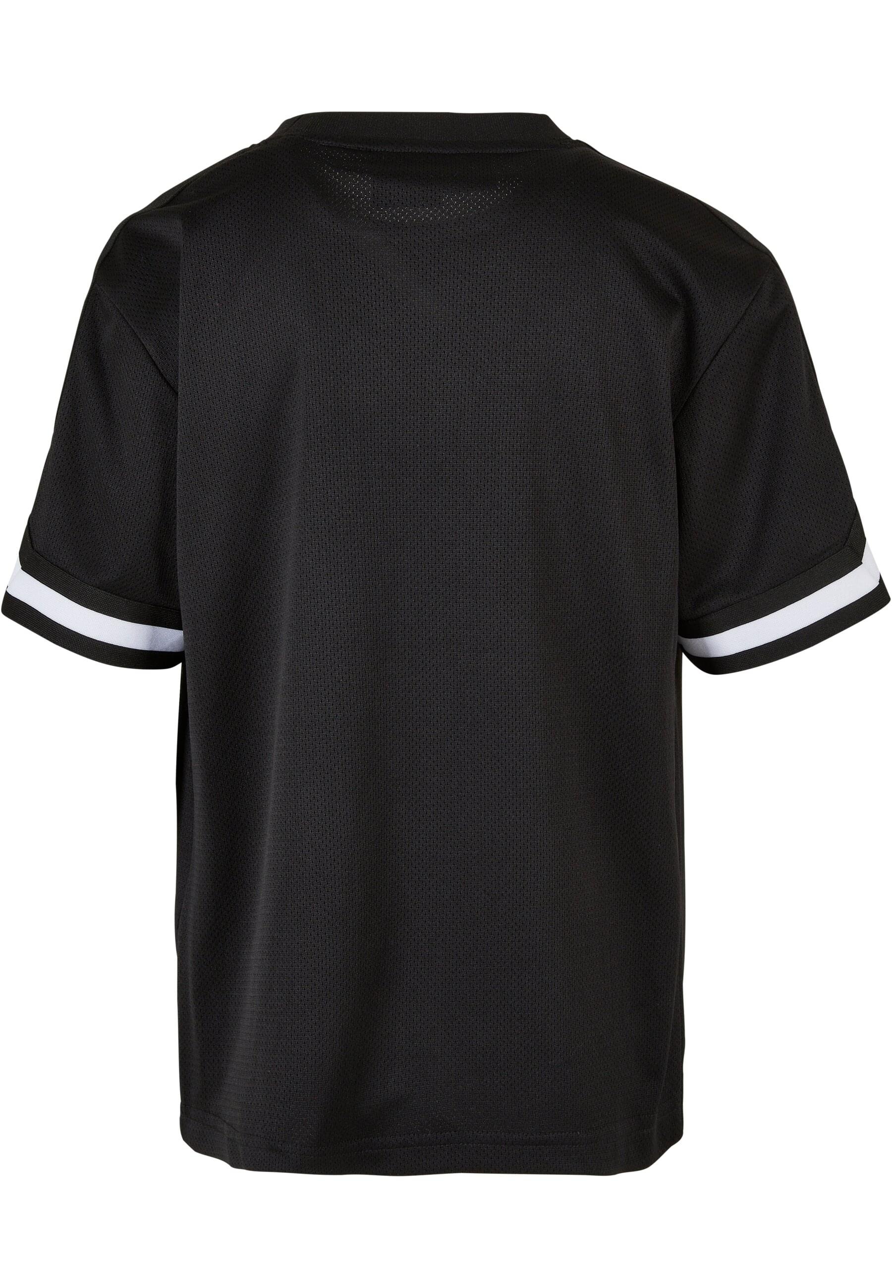 URBAN CLASSICS Kurzarmshirt »Urban Classics Herren Boys Oversized Stripes Mesh Tee«, (1 tlg.)