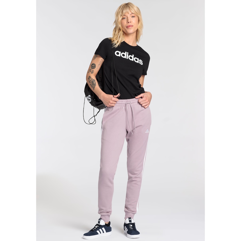 adidas Sportswear T-Shirt »LOUNGEWEAR ESSENTIALS SLIM LOGO«