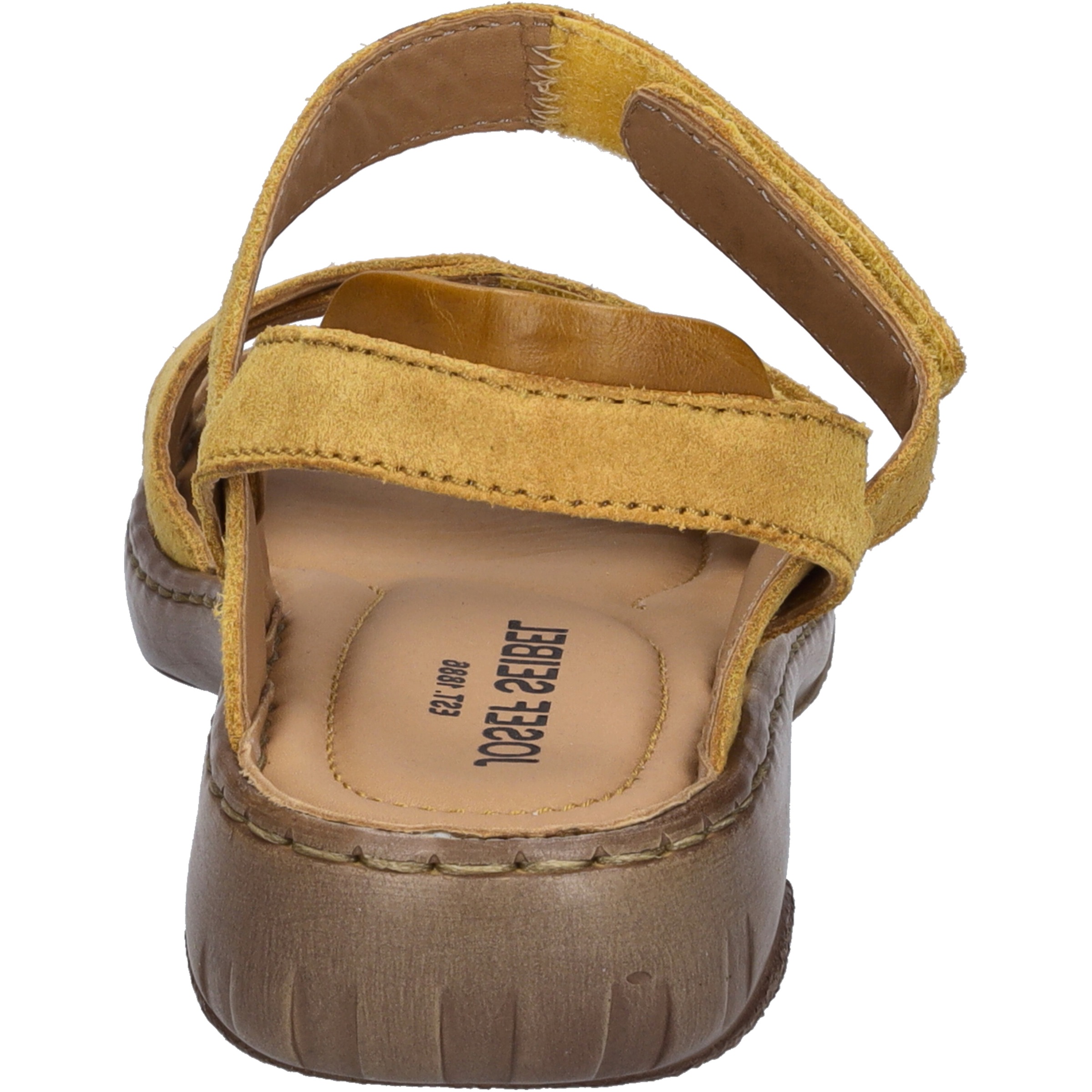 Sandale JOSEF SEIBEL "Debra 62, safran", Damen, Gr. 36, gelb (safran), Obermaterial: 100% Rindsleder Leather cow., Schuhe Sandale 3