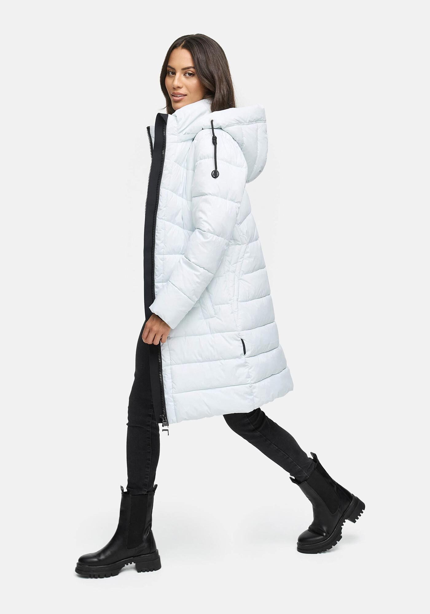 Marikoo Winterjacke »Kaltnäschen«, mit warmem Fleece in den Taschen