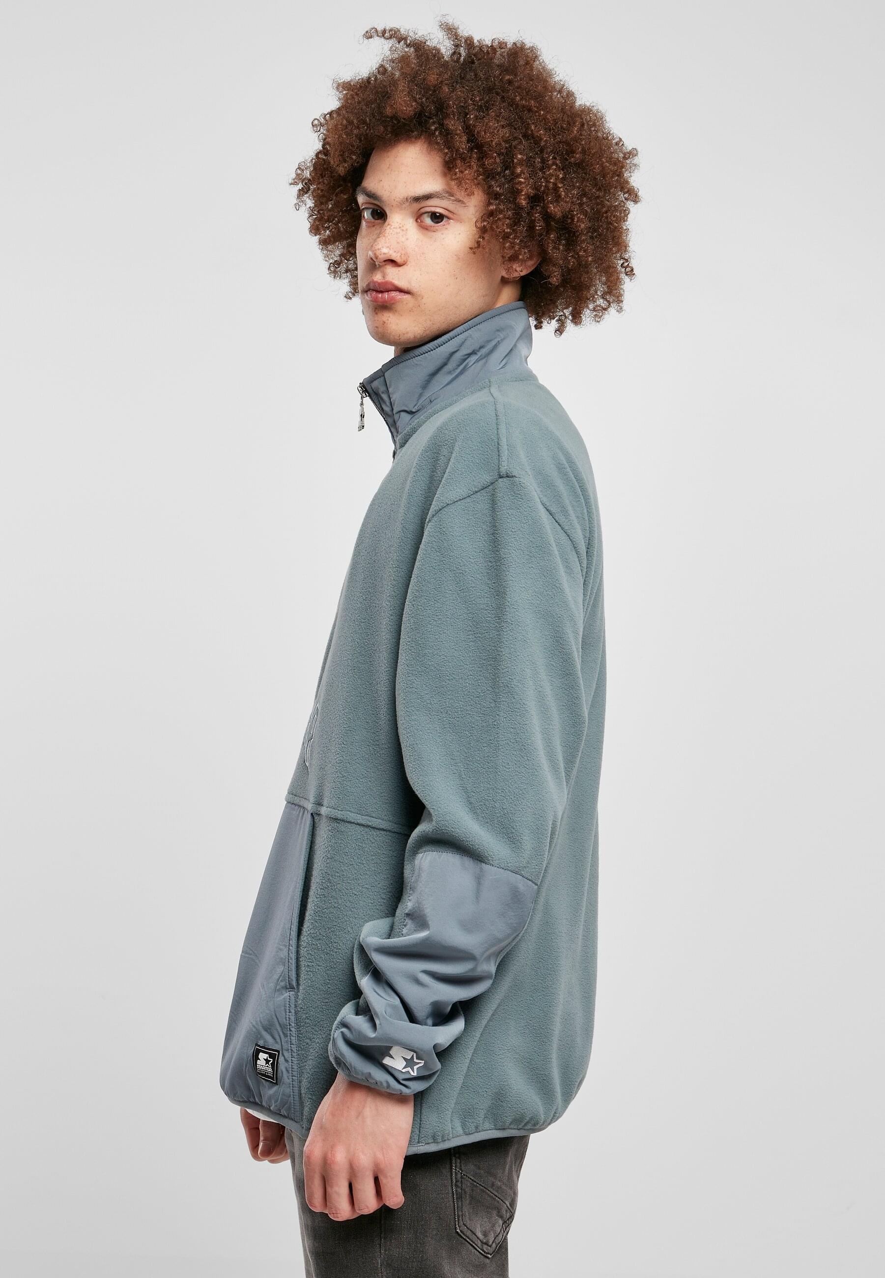 Starter Black Label Allwetterjacke »Starter Black Label Herren Starter Thunder Polar Fleece Halfzip«, (1 St.), ohne Kapuze