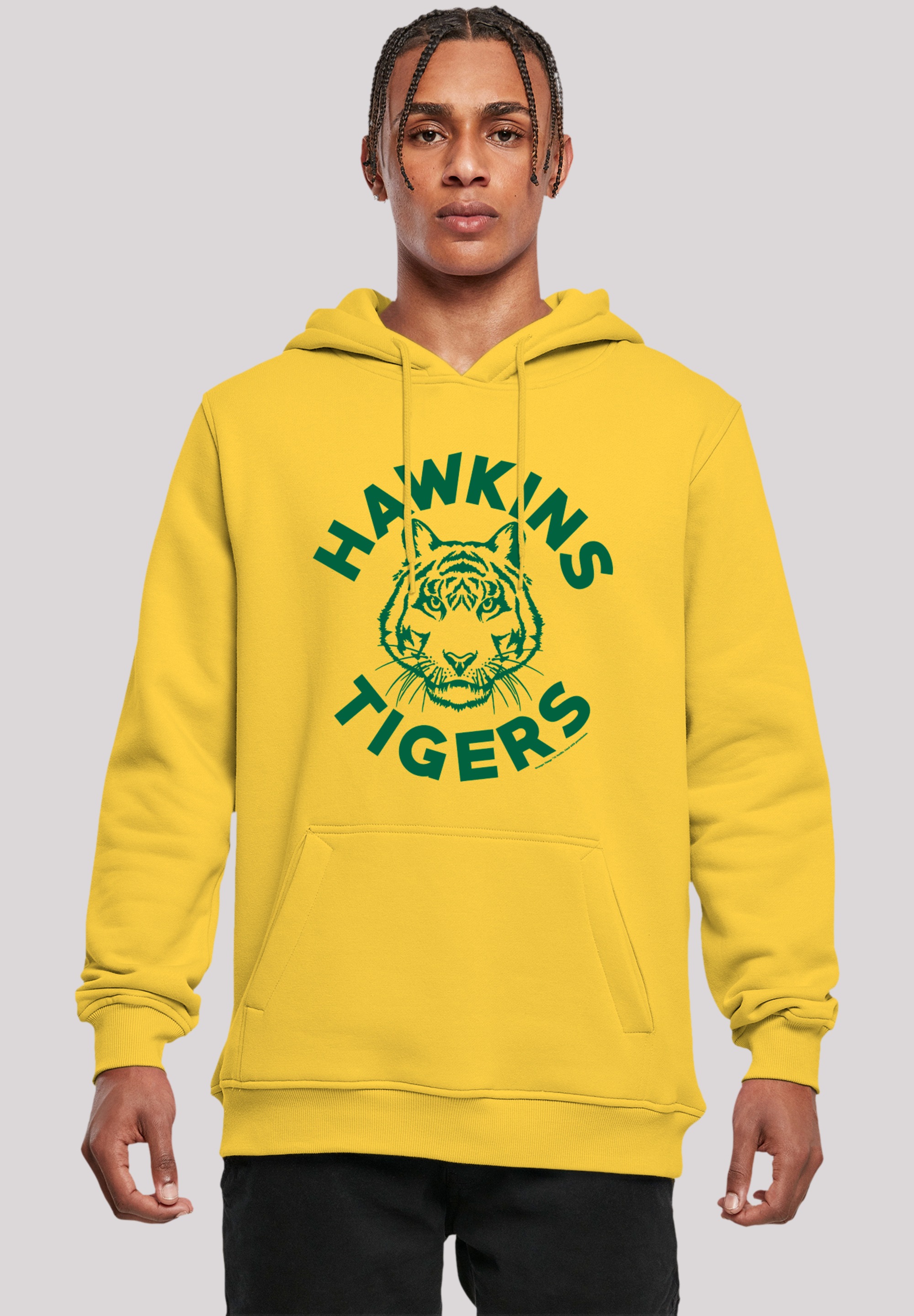 F4NT4STIC Kapuzenpullover »Stranger Things Hawkins Tigers Netflix TV Series«, Premium Qualität