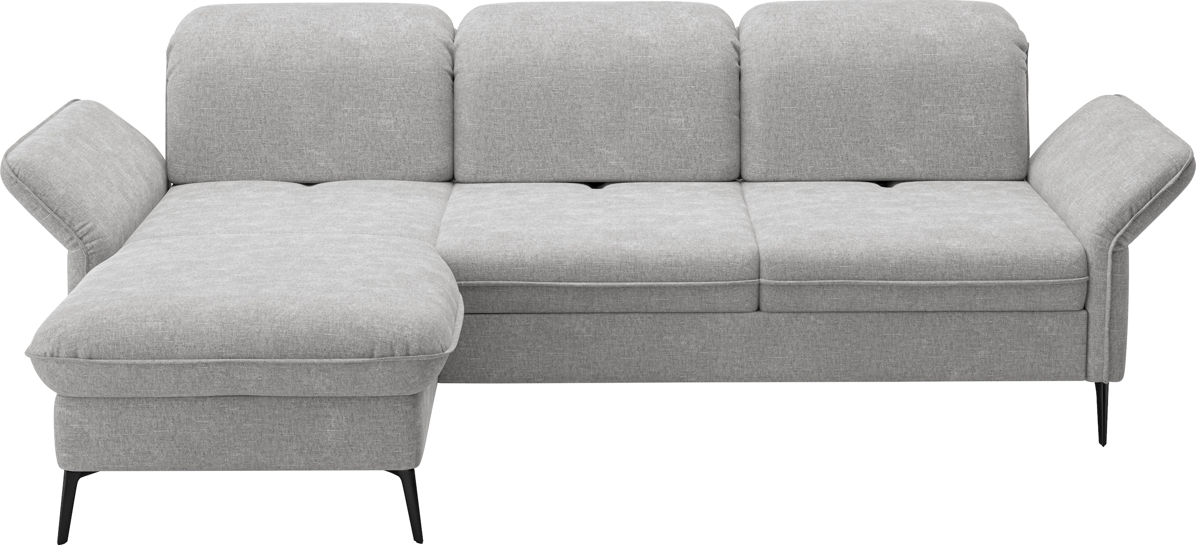 sit&more Ecksofa »Emely«, mit Sitztiefenverstellung optional mit Bettfunktion und Bettkasten